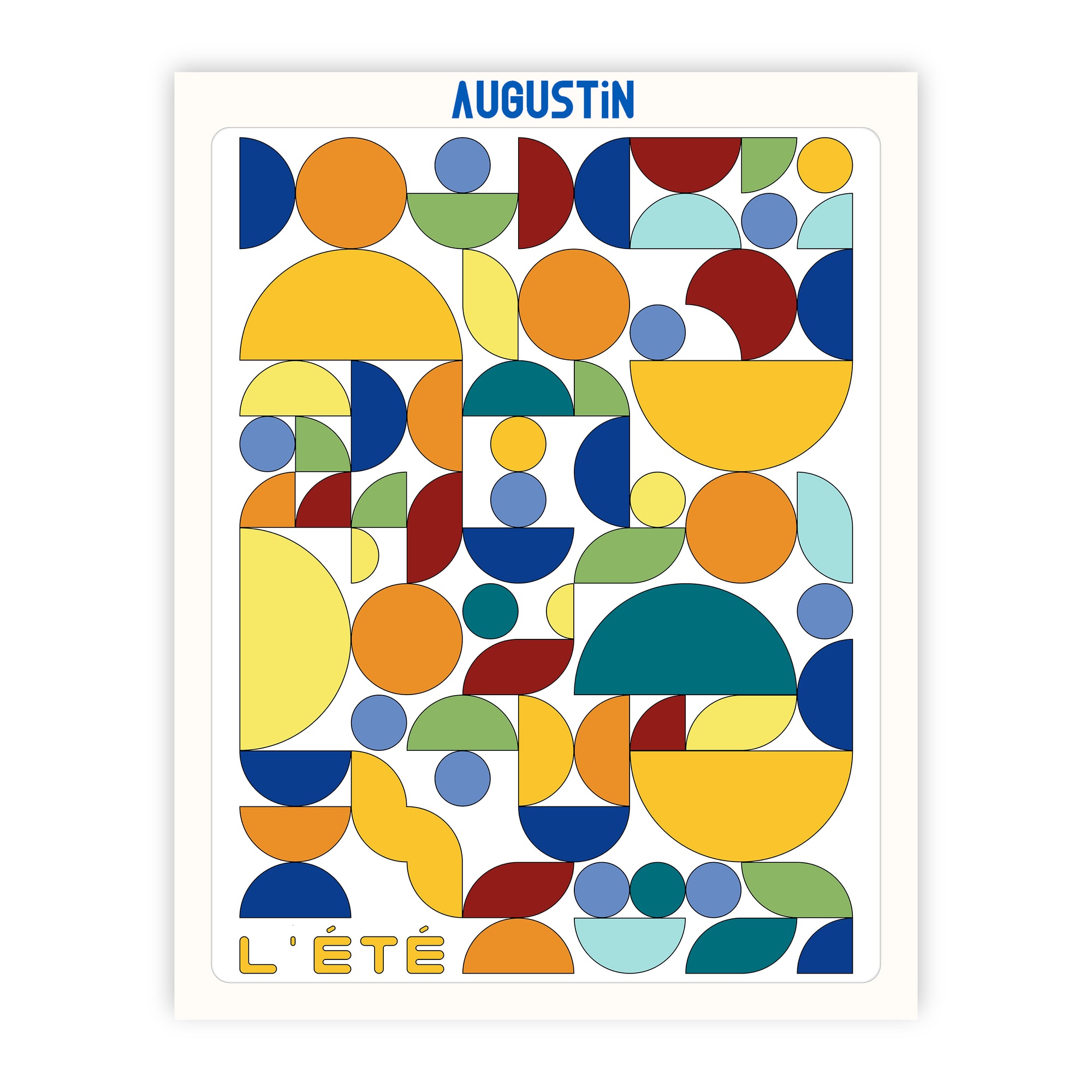 L'été - affiche