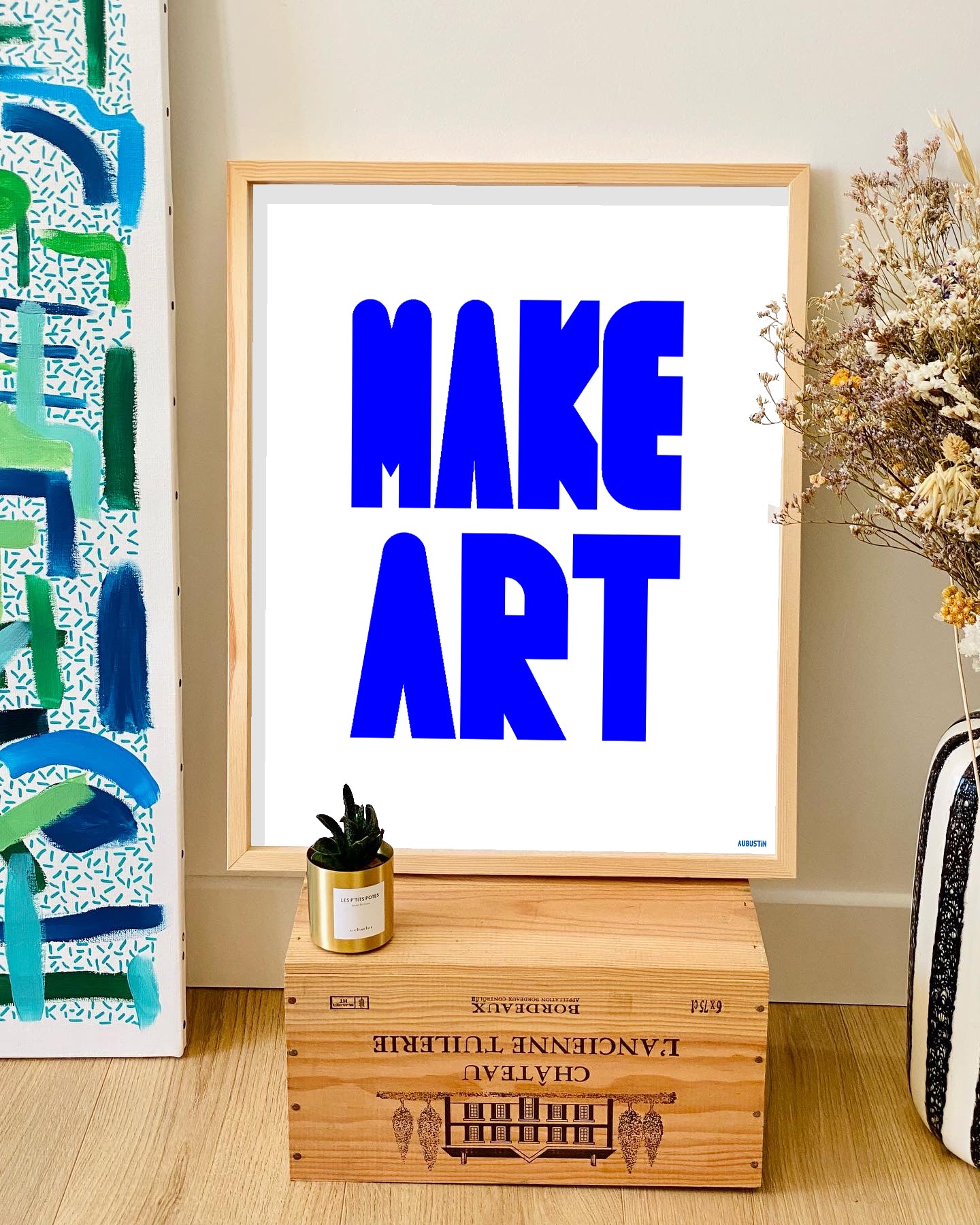 Make art - affiche