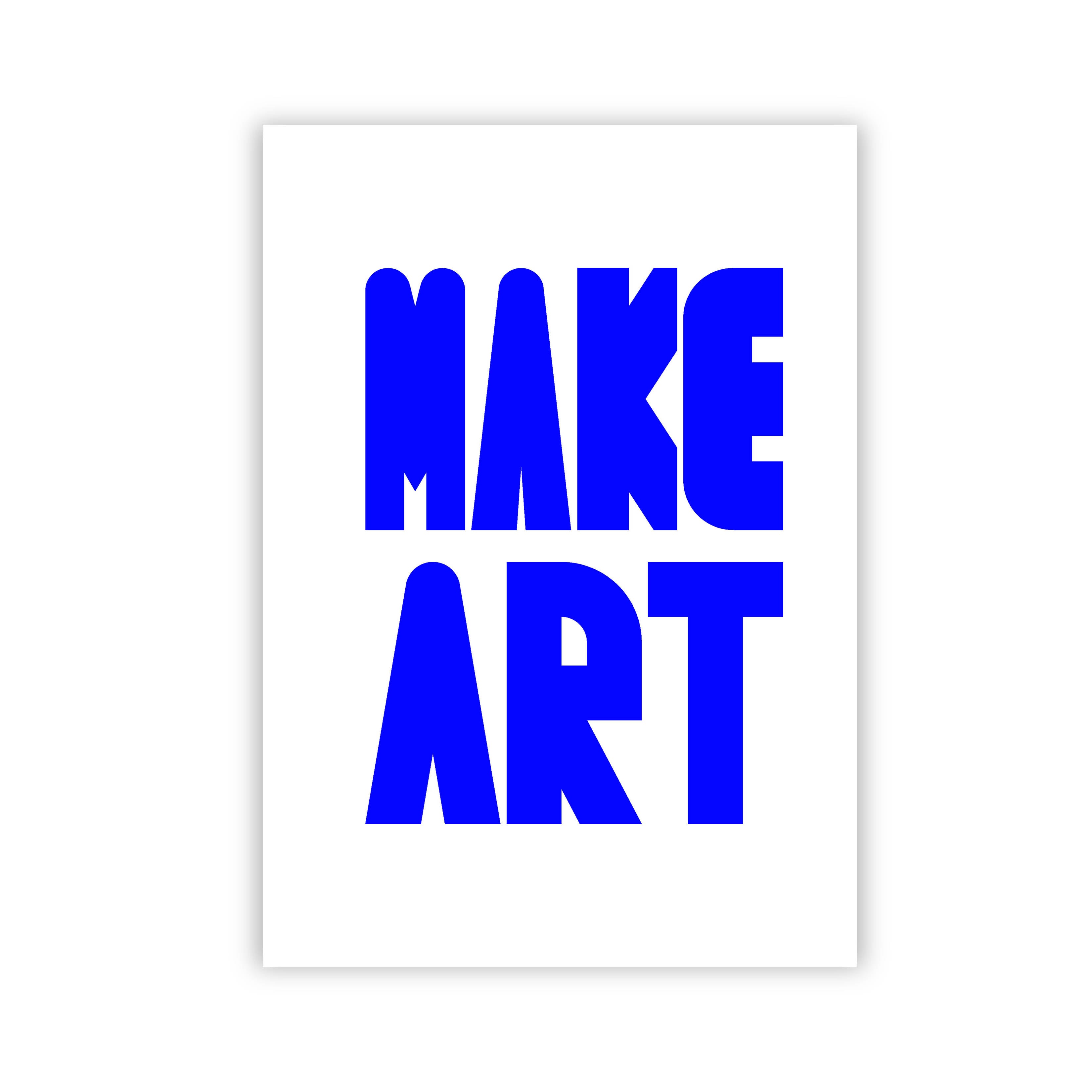Make Art - carnet