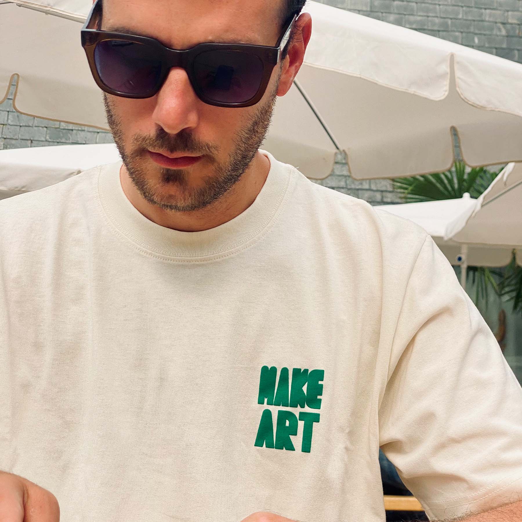 Make art - T-shirt oversize