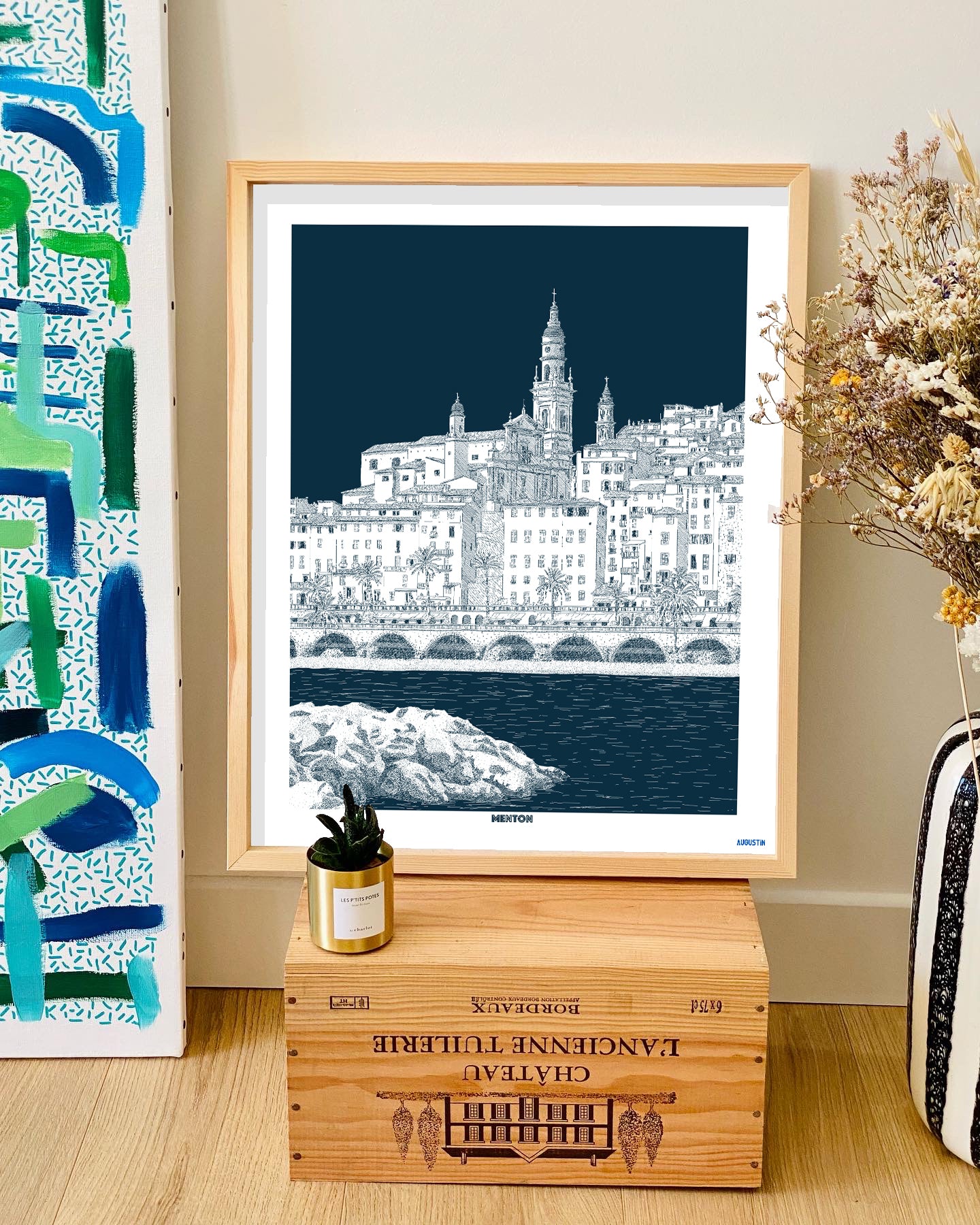 Menton - affiche