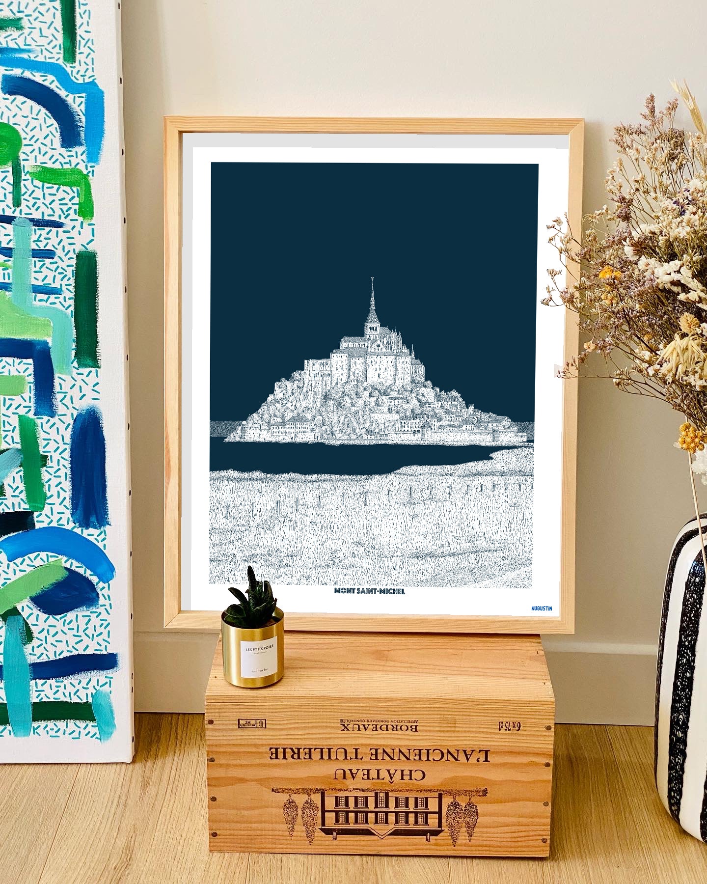 Mont St-Michel - affiche