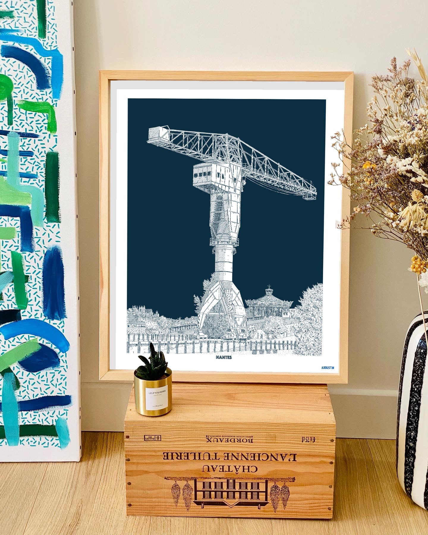 Nantes Grue Titan- affiche