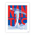 Nantes Grue Titan rouge - affiche