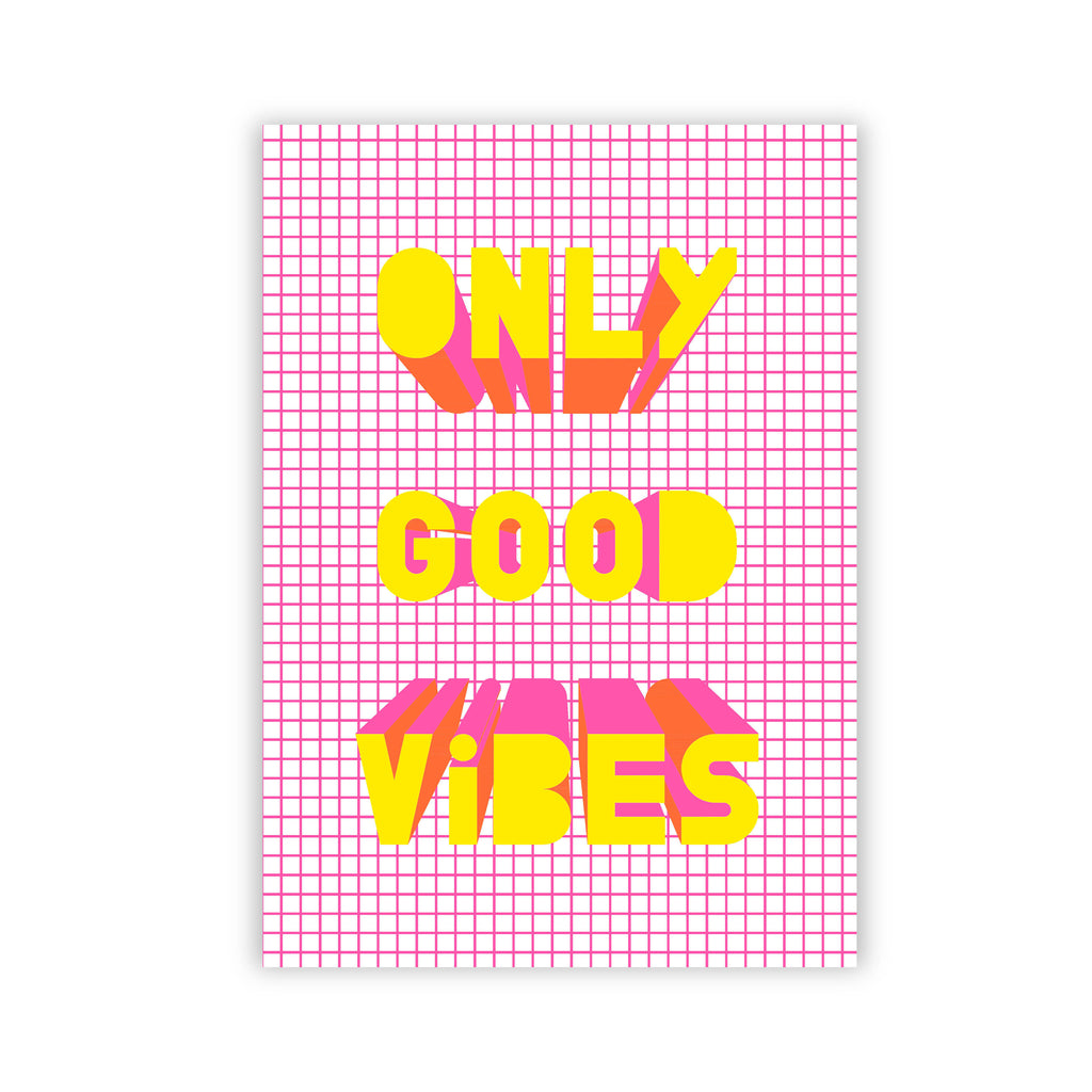 Only Good Vibes - carnet