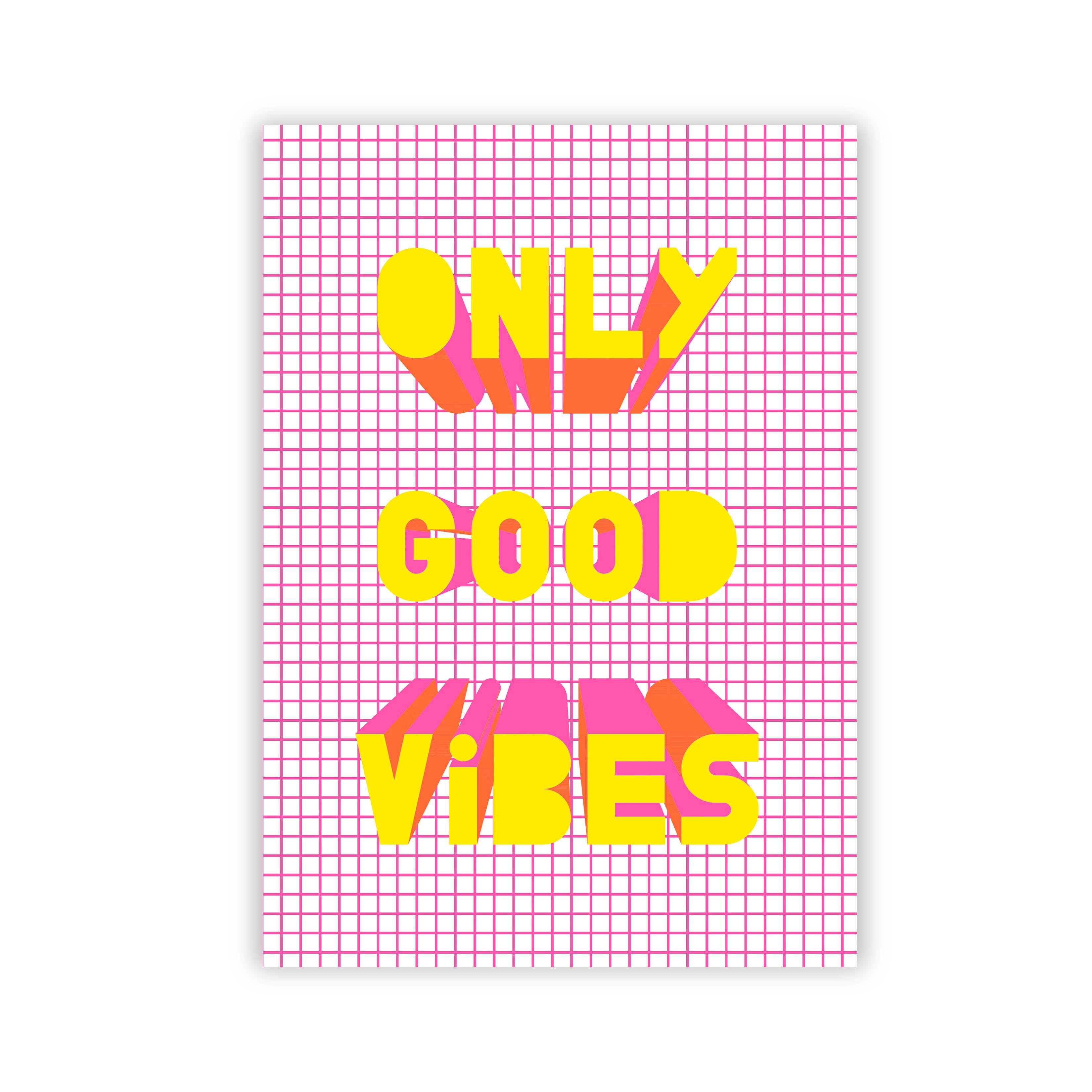 Only Good Vibes - carnet