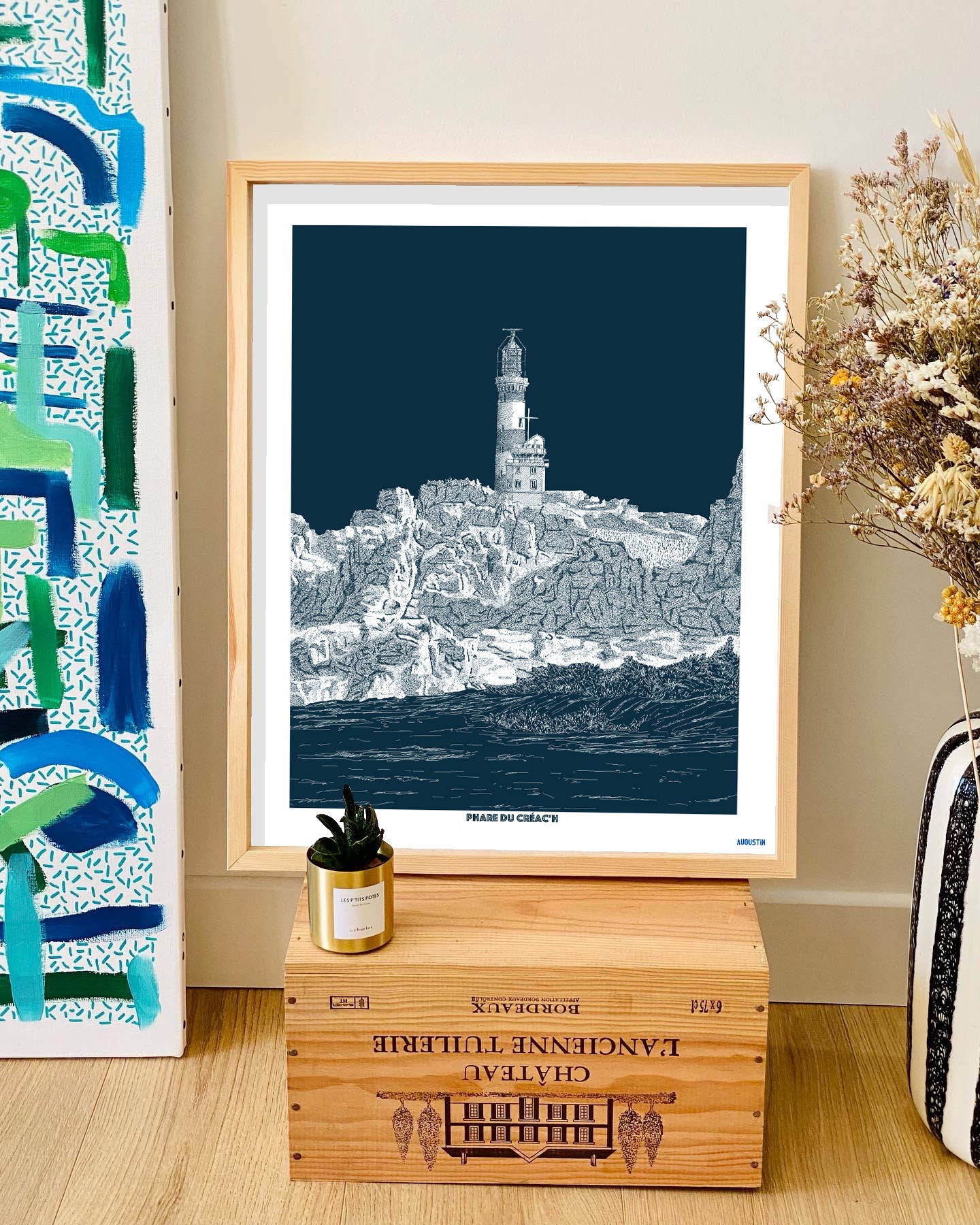 Phare du Créac'h- affiche