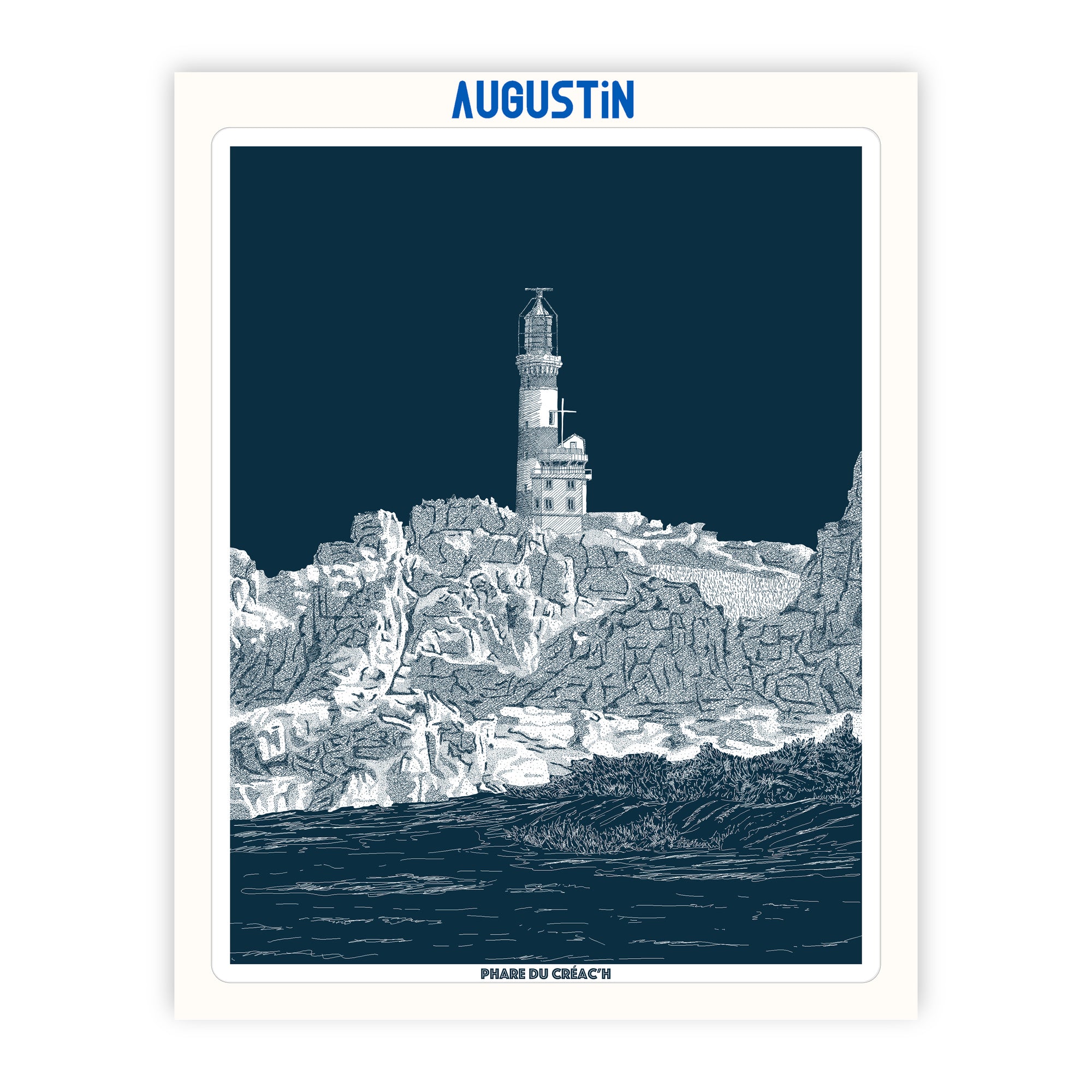 Phare du Créac'h- affiche