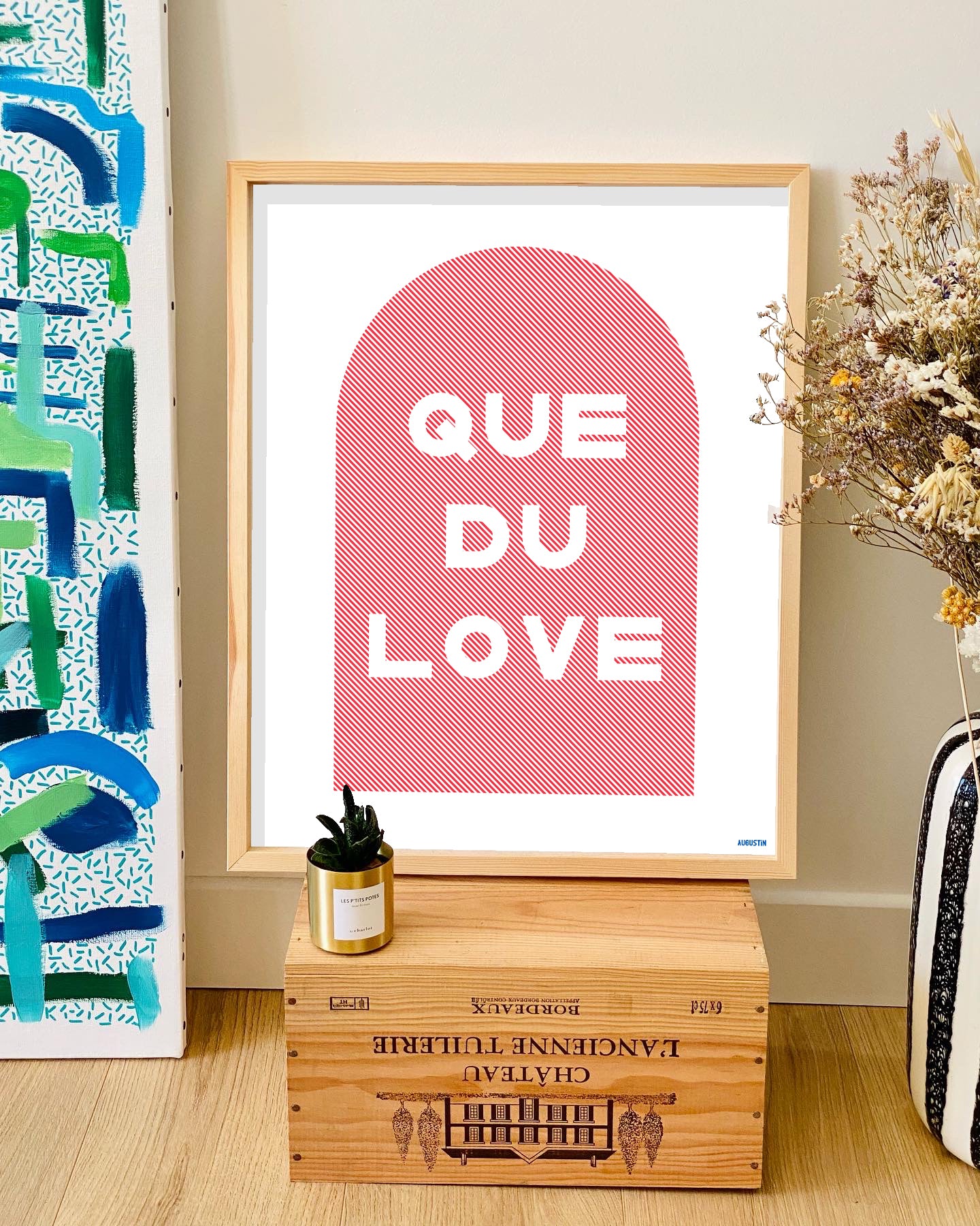 Que du love - affiche