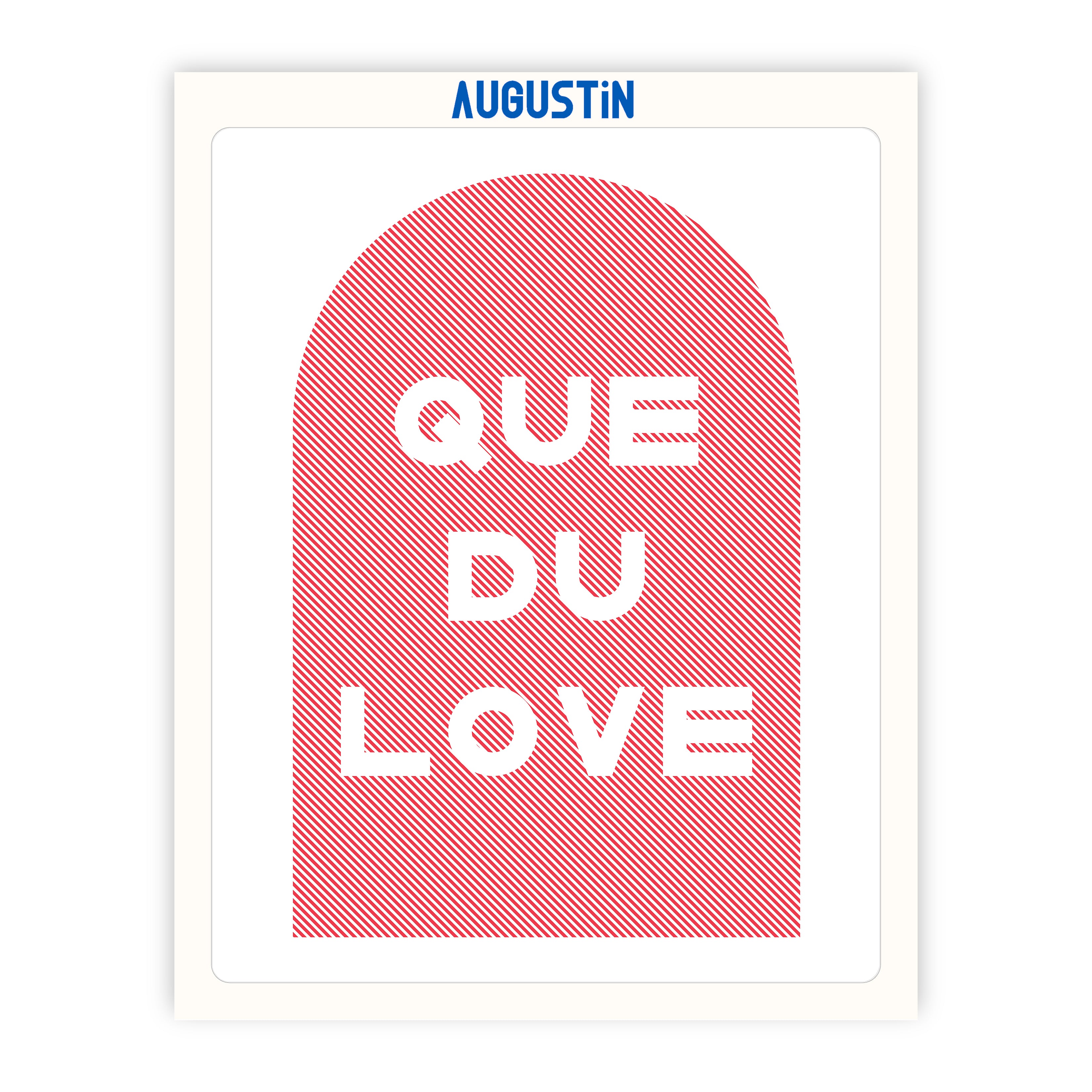 Que du love - affiche