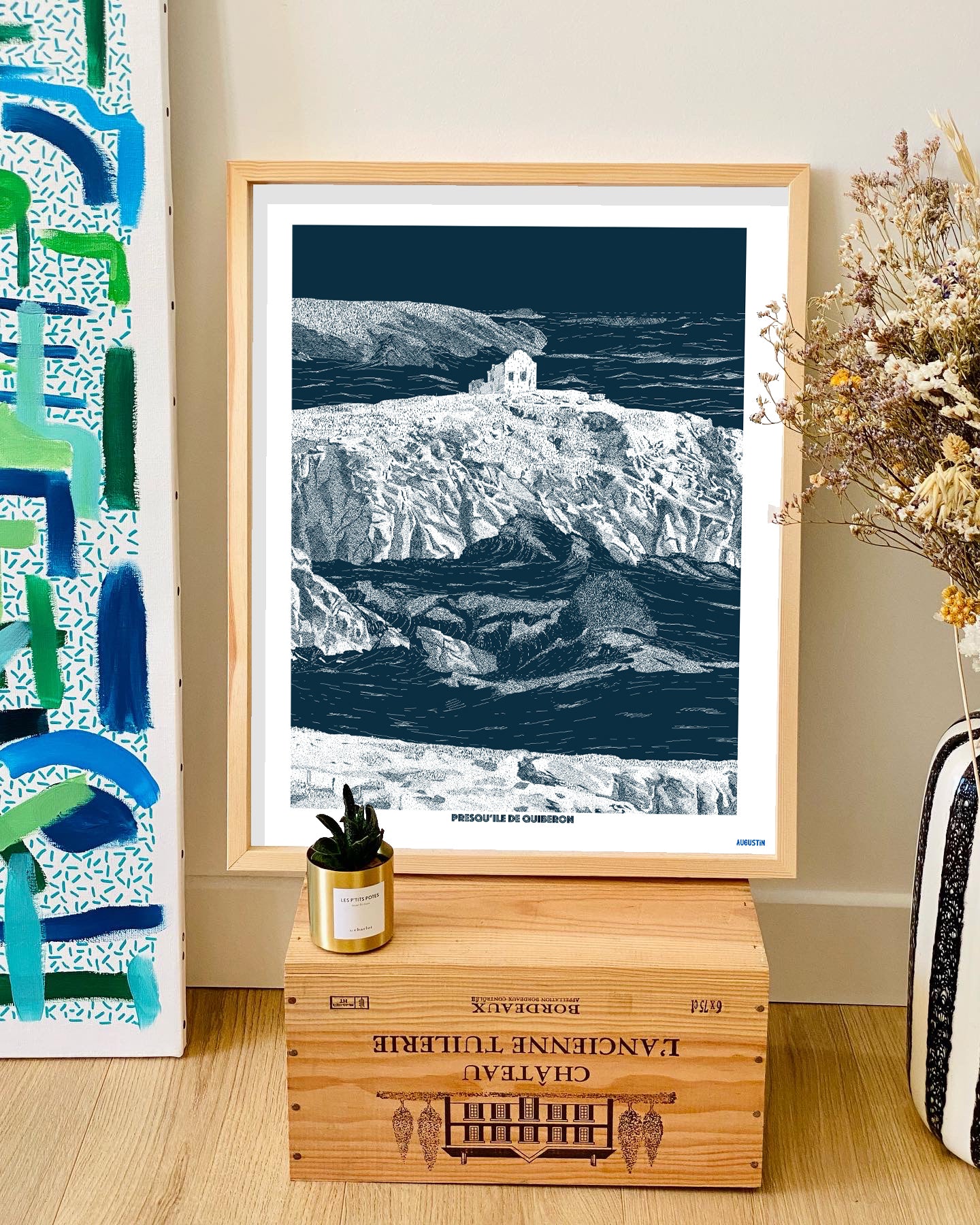 Presqu'île de Quiberon- affiche