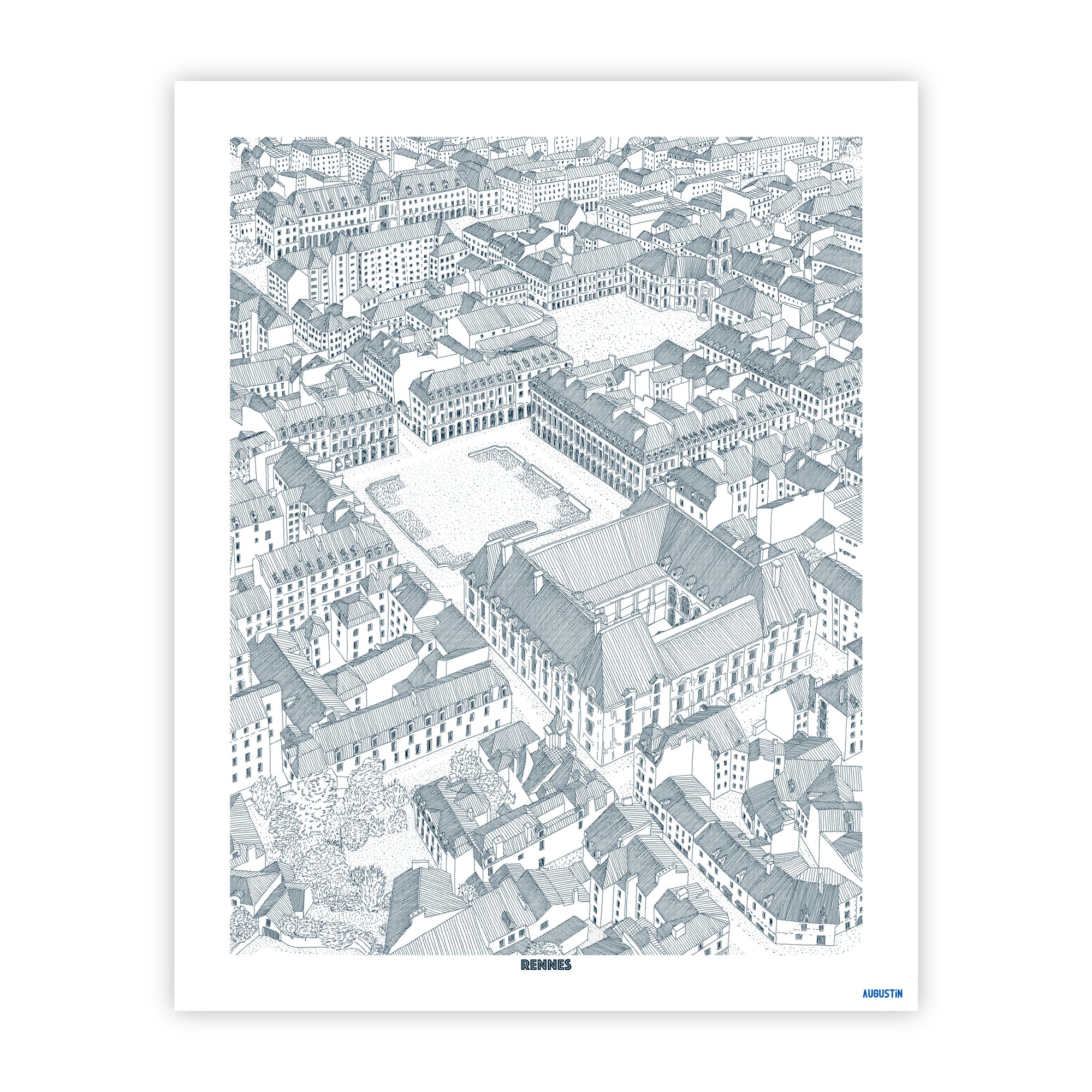 Rennes - affiche