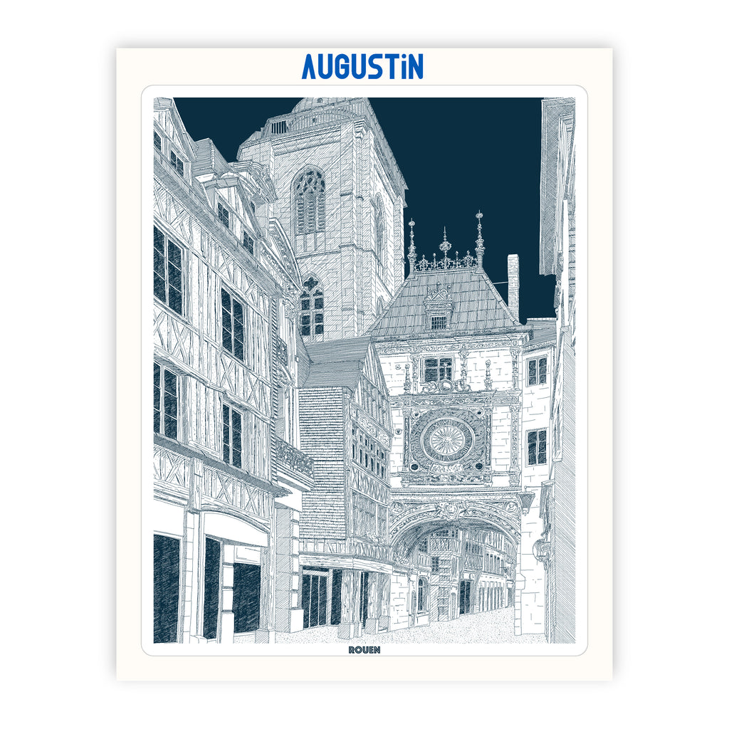 Rouen - affiche