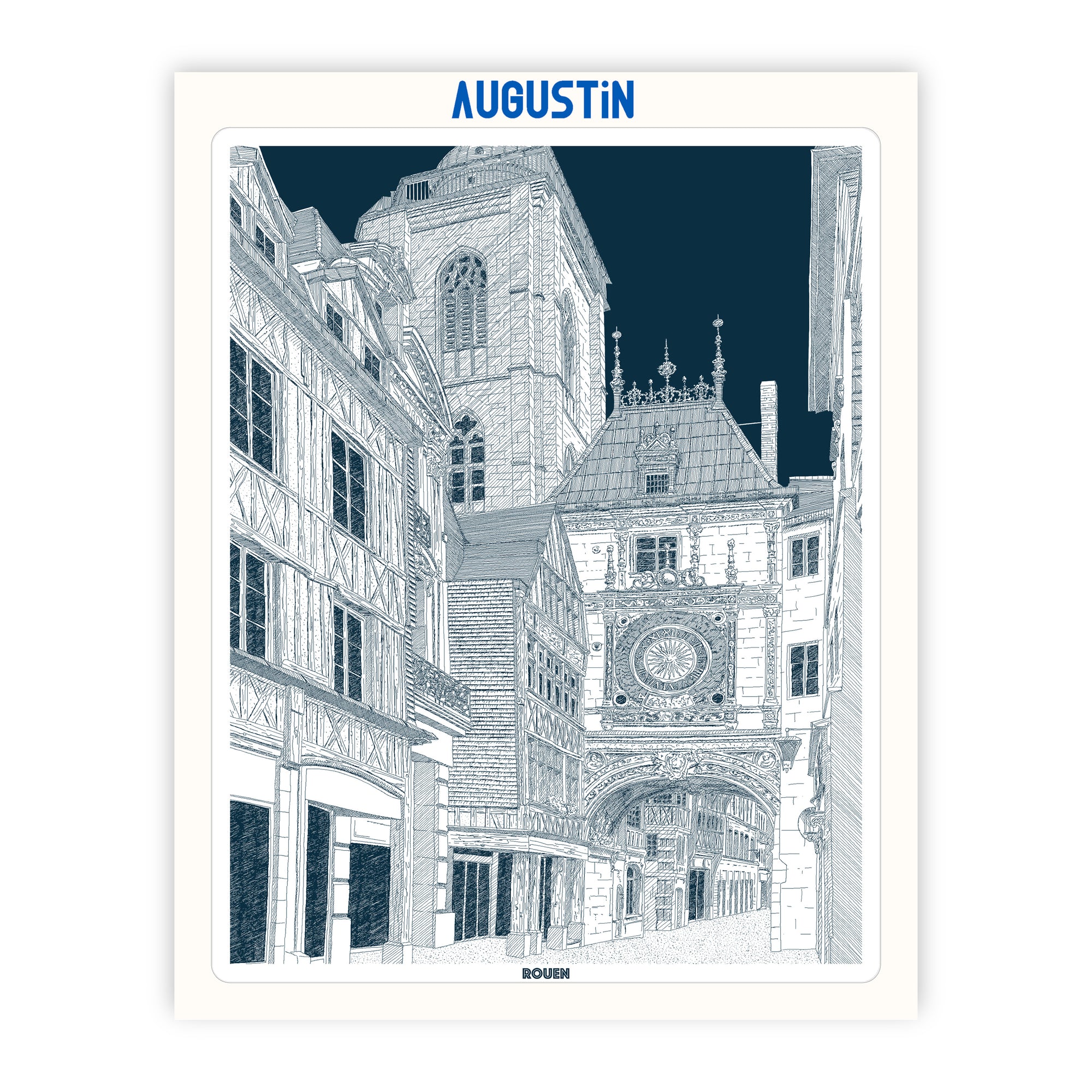 Rouen - affiche