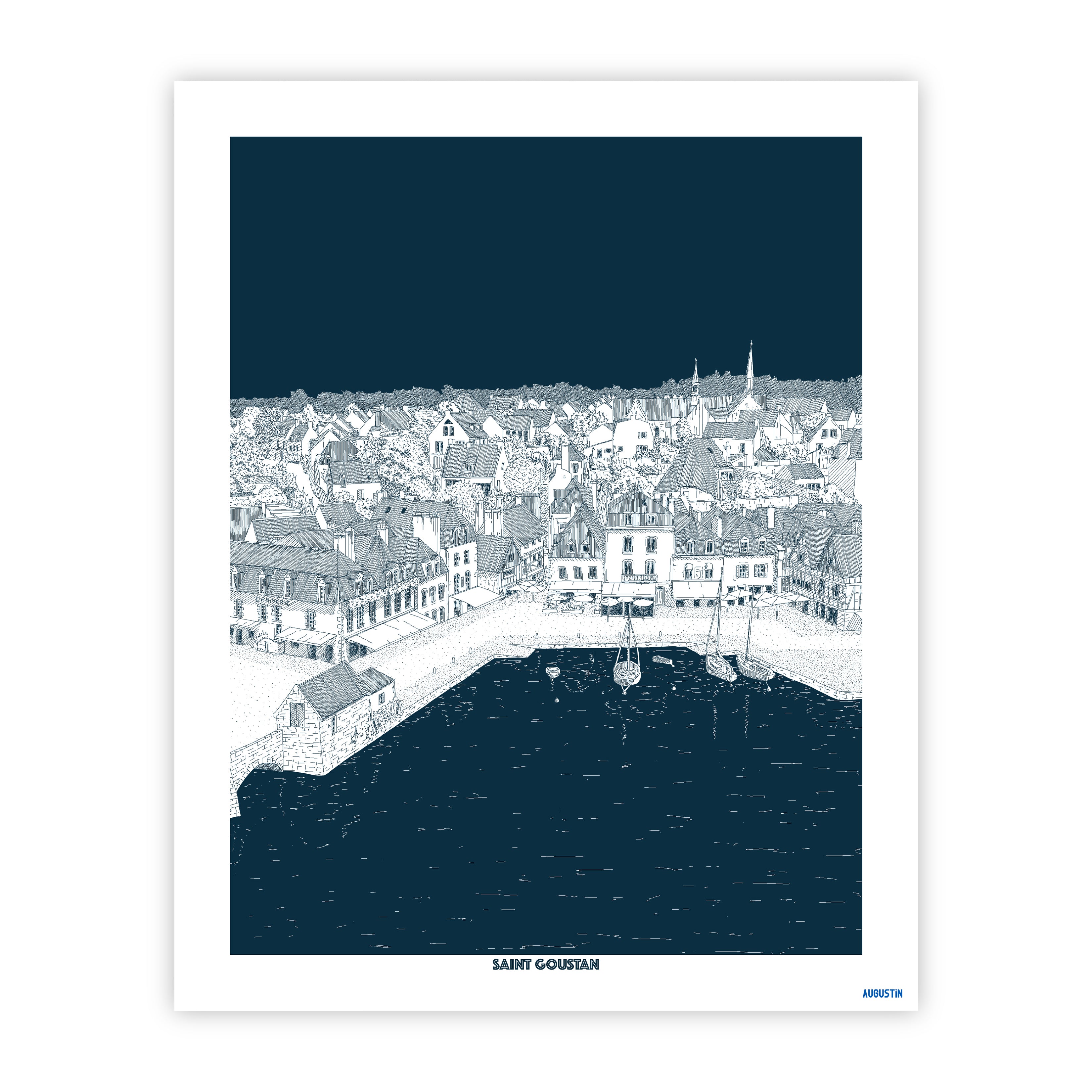 Saint Goustan - affiche