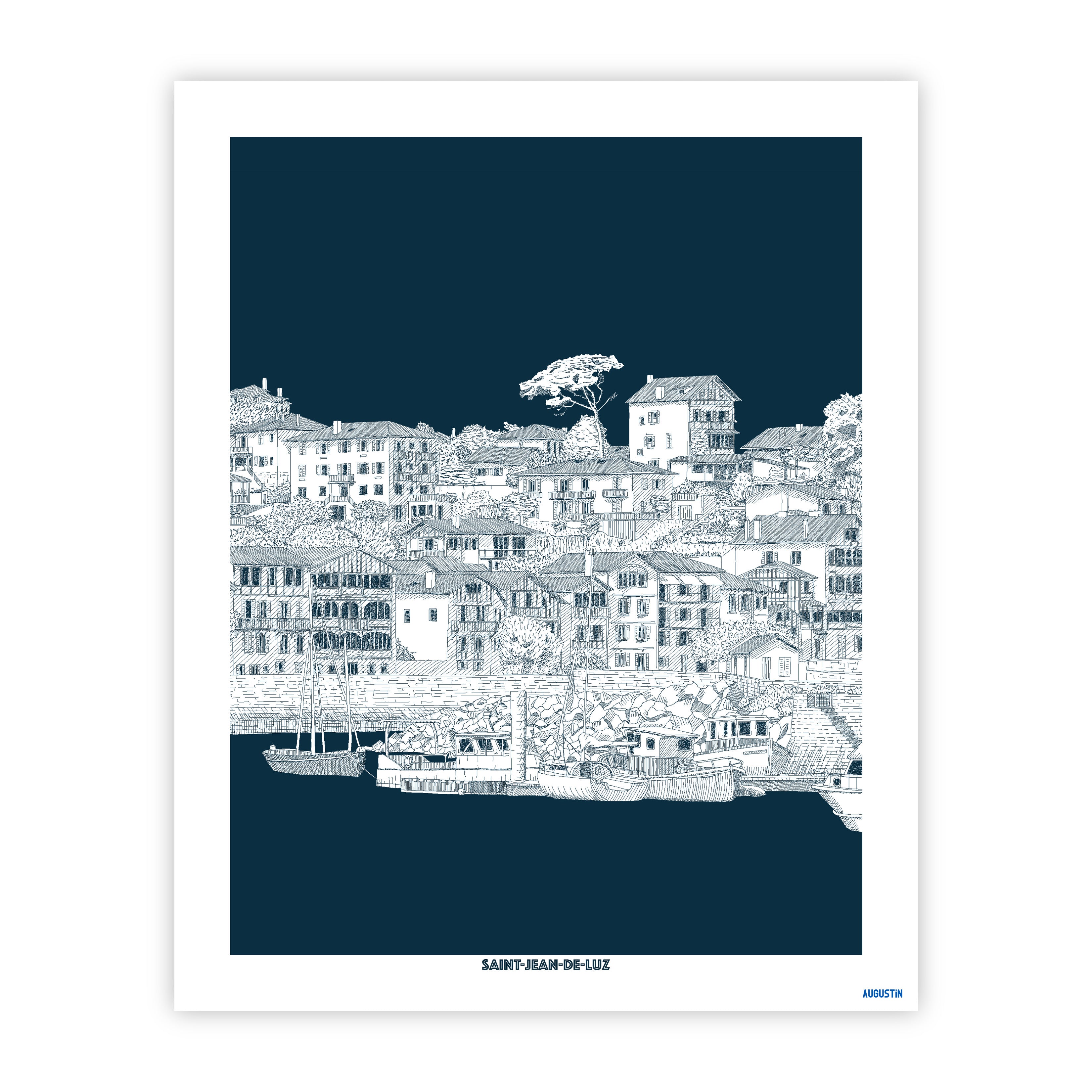 Saint-Jean-de Luz - affiche