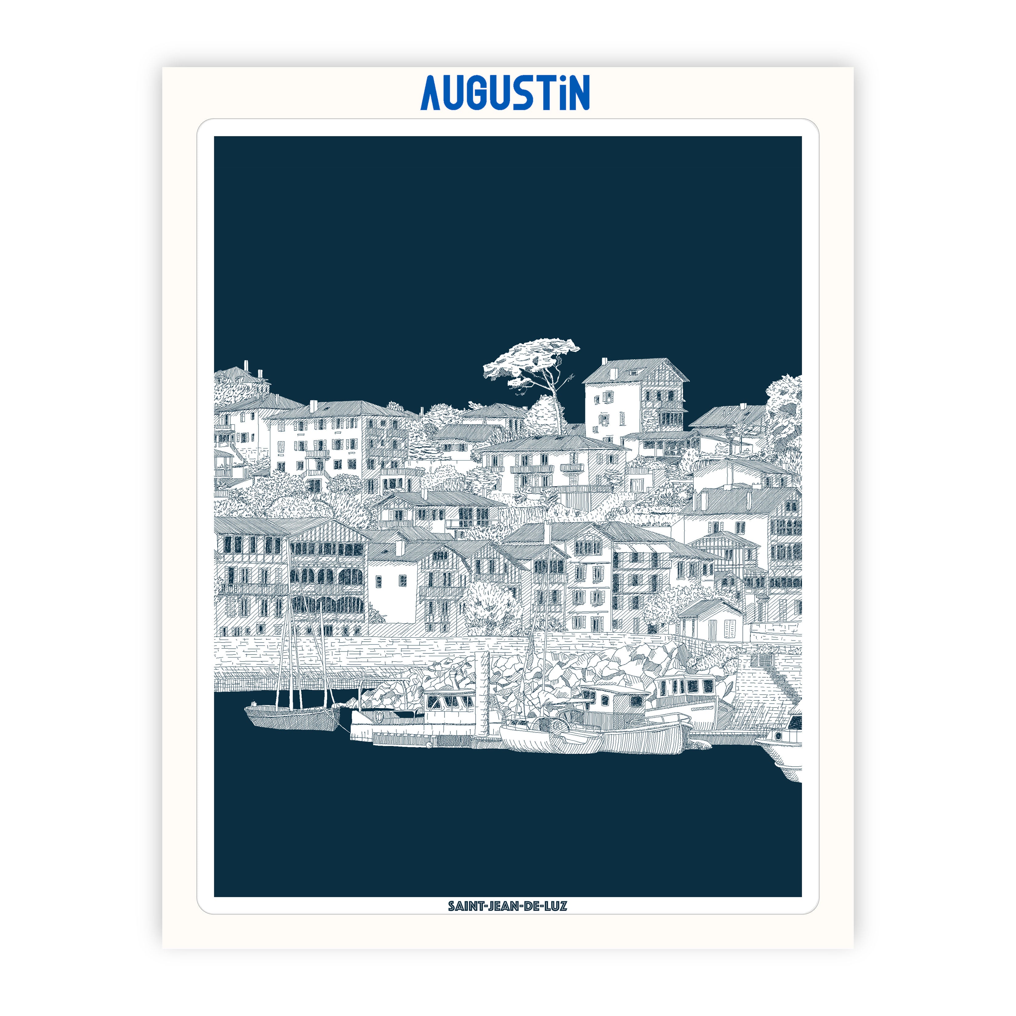 Saint-Jean-de Luz - affiche