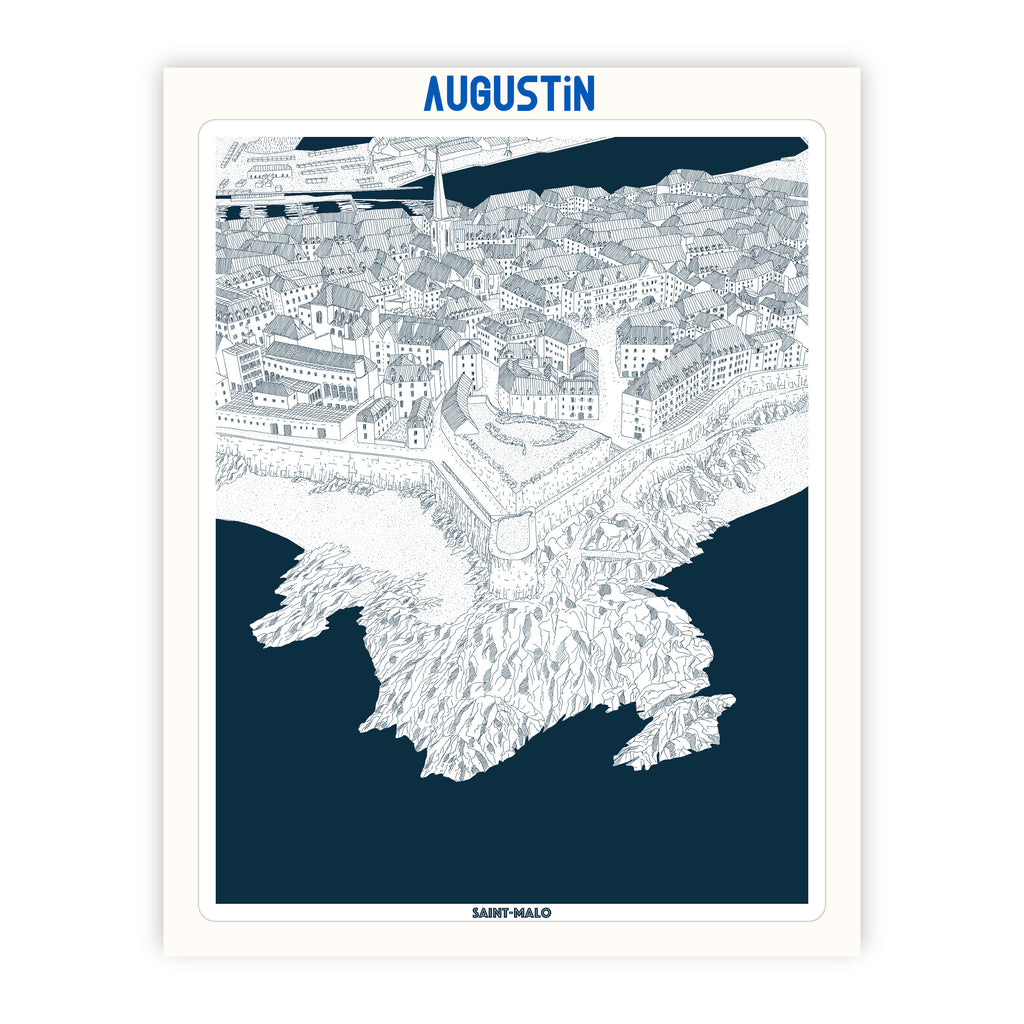 Saint-Malo - affiche