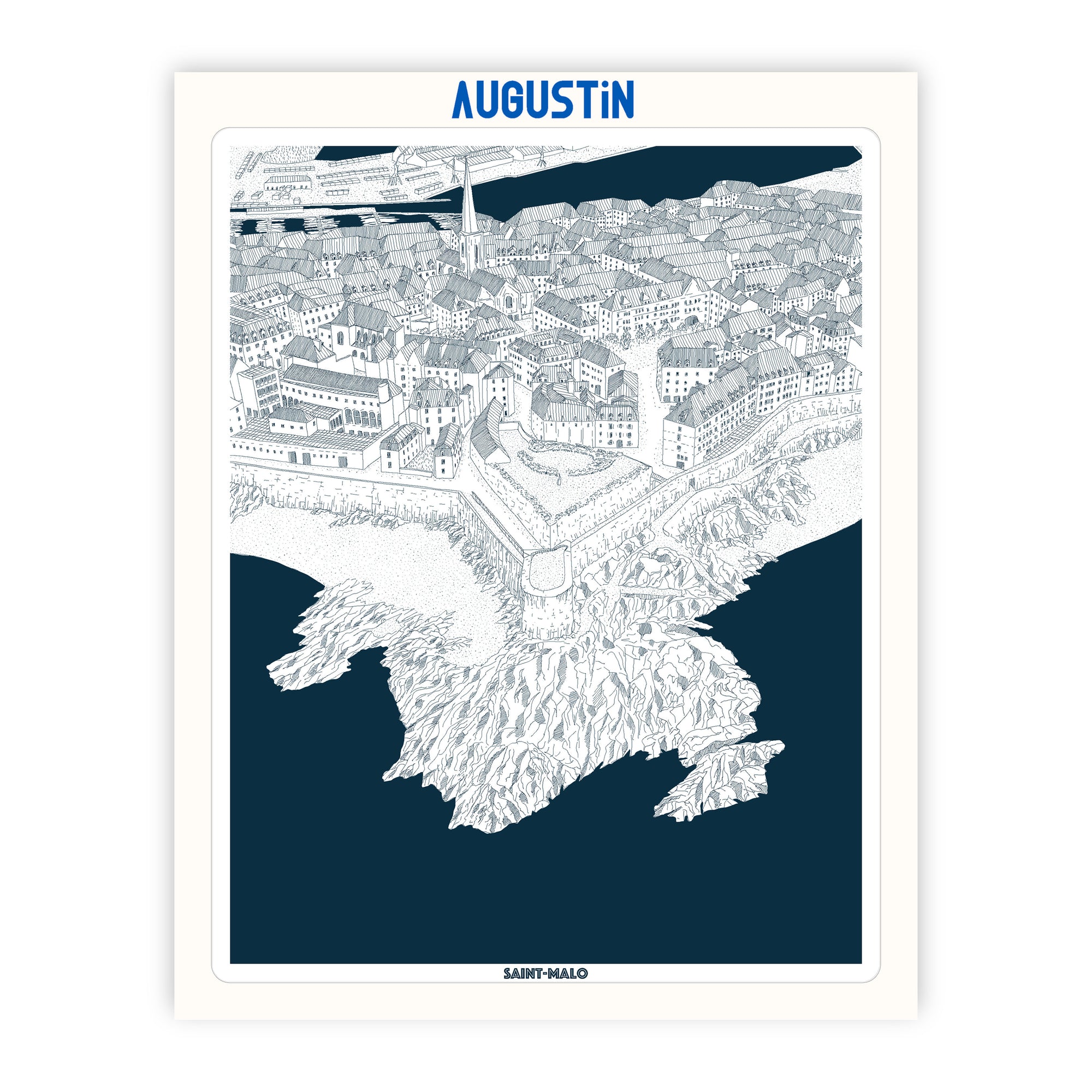 Saint-Malo - affiche