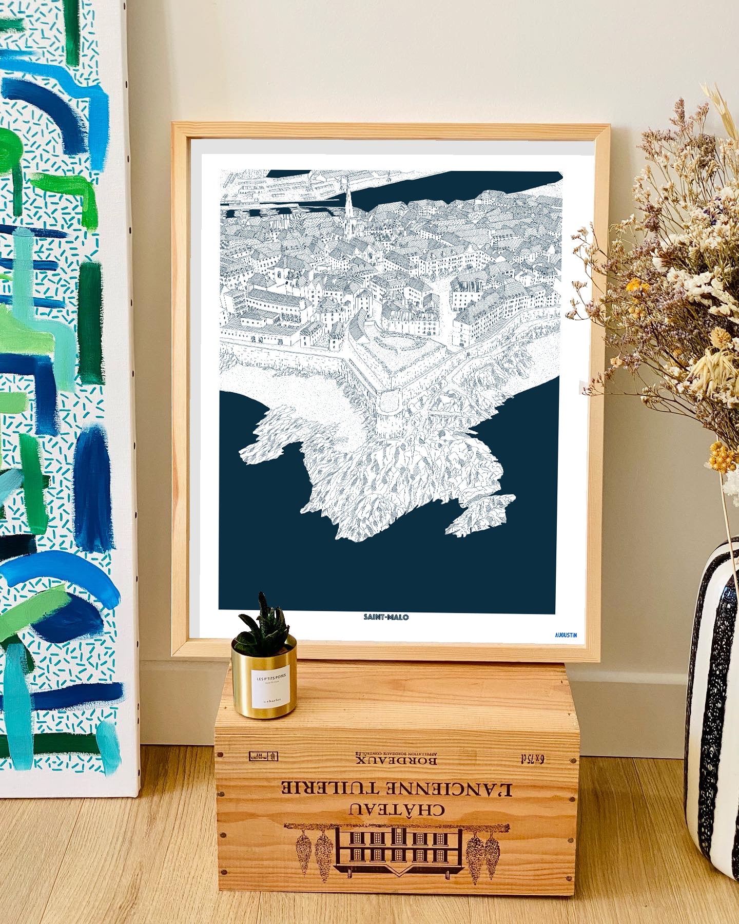 Saint-Malo - affiche