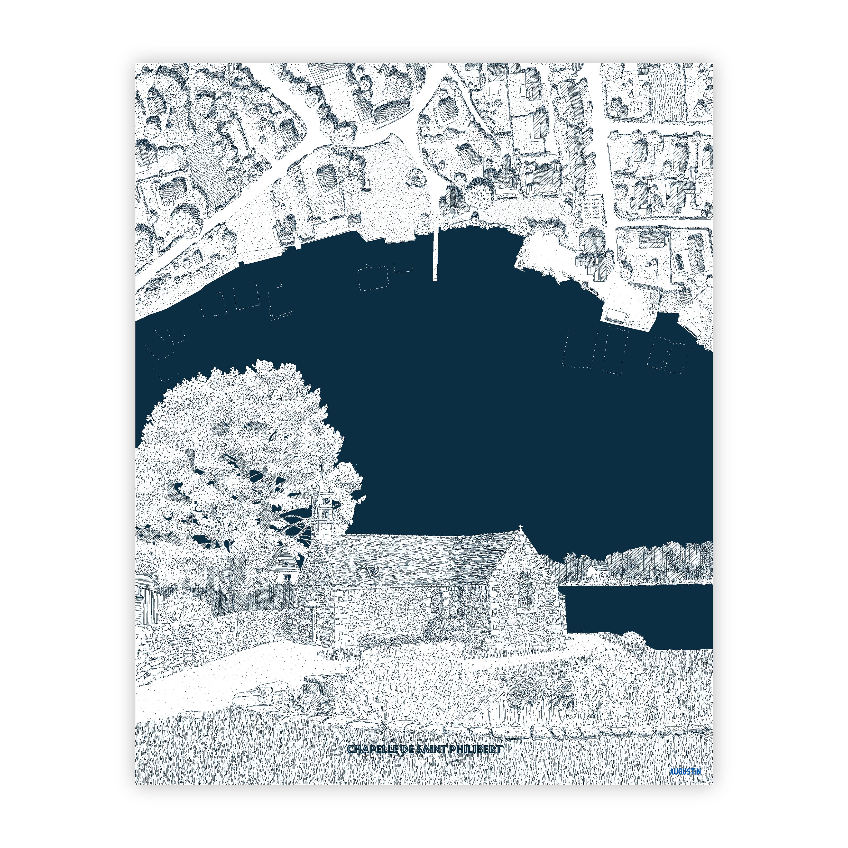 Chapelle de Saint-Philibert - affiche