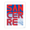 Sancerre rouge - affiche