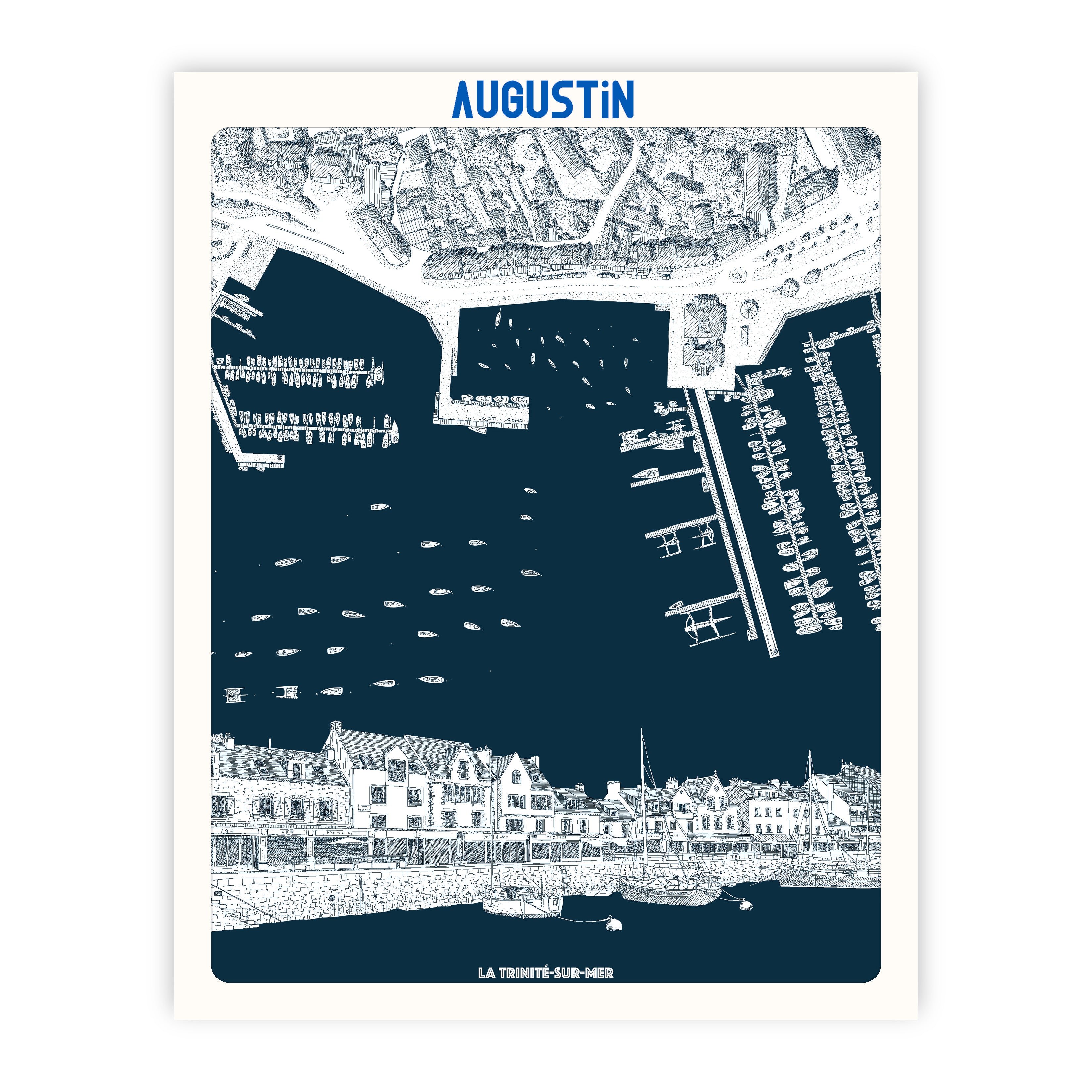 la Trinité-sur-mer - affiche