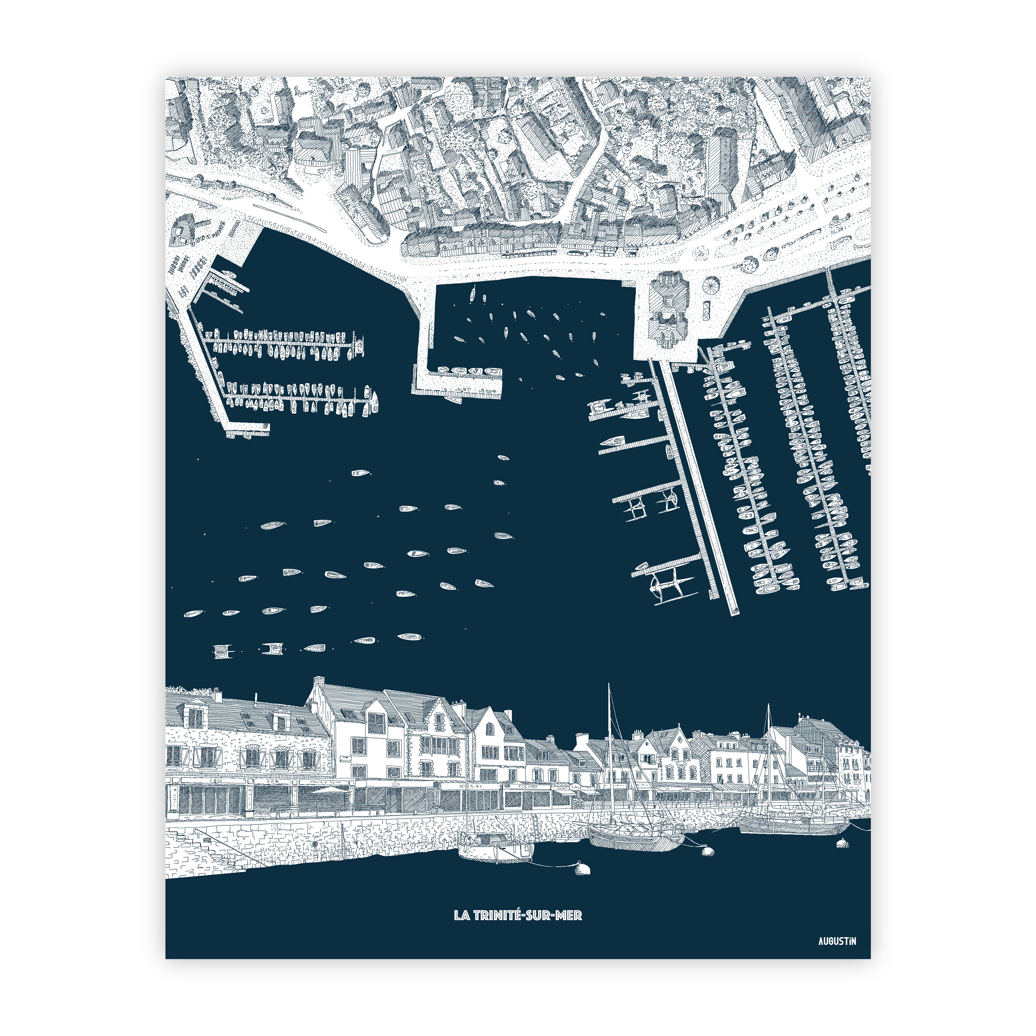 la Trinité-sur-mer - affiche