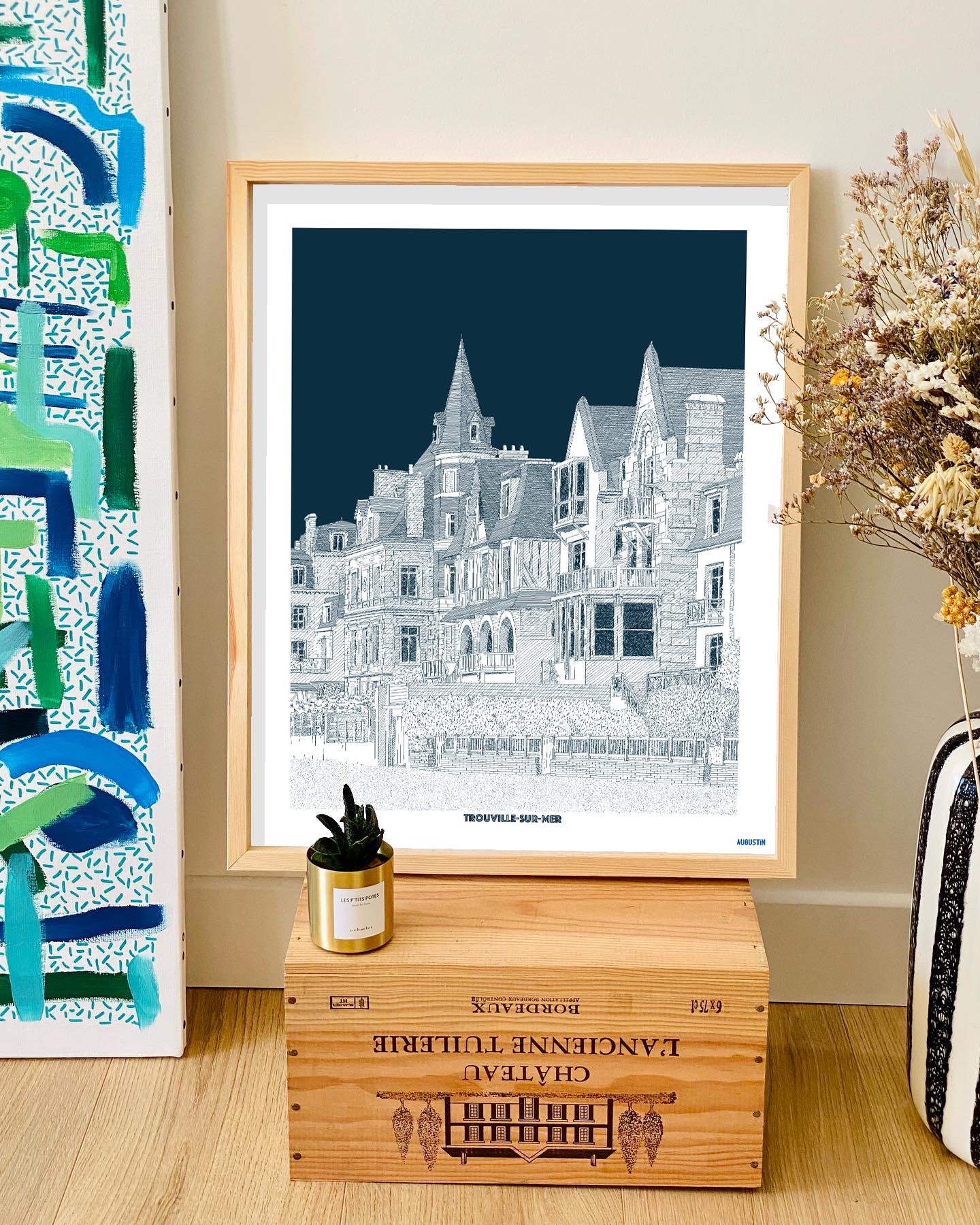 Trouville-sur-mer - affiche