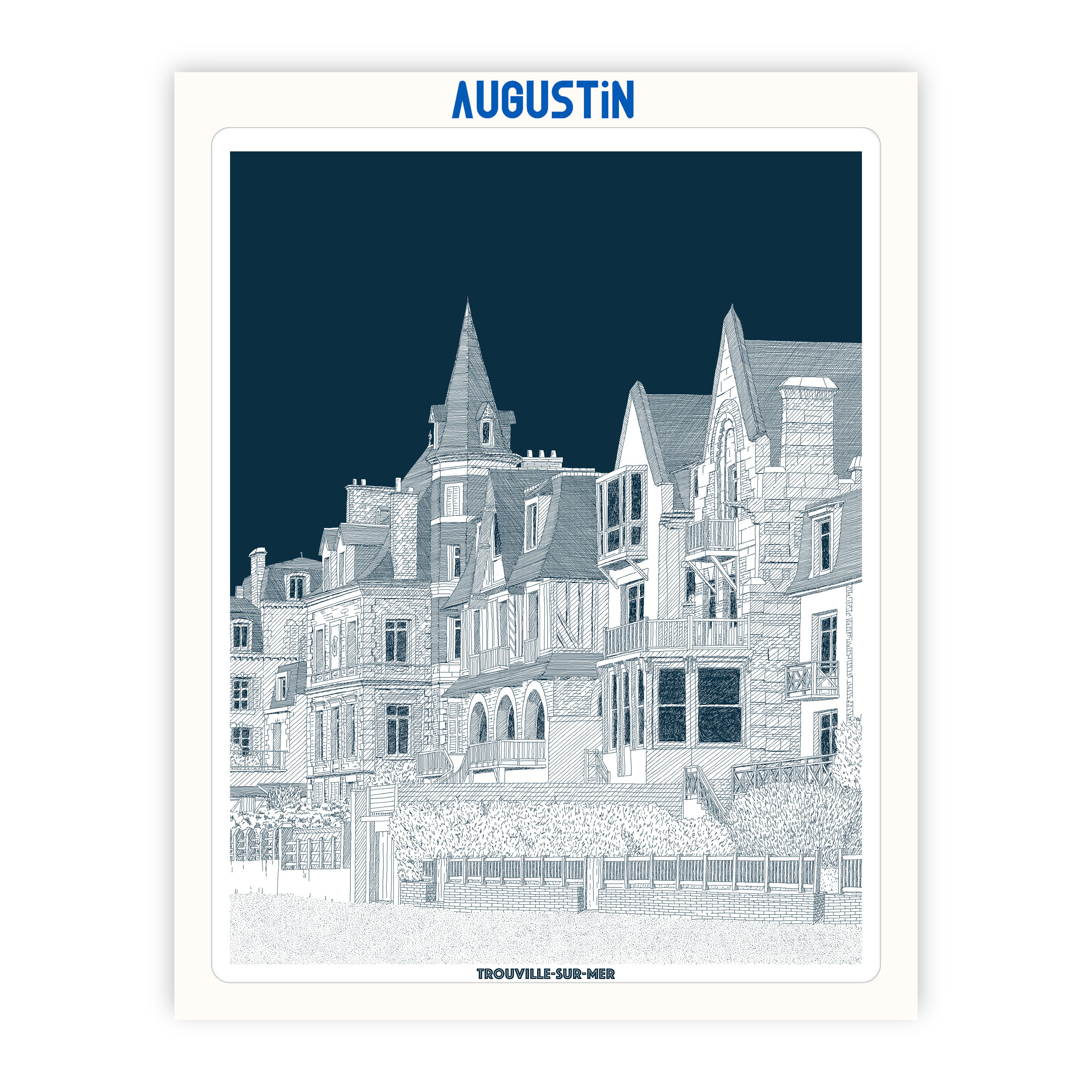 Trouville-sur-mer - affiche
