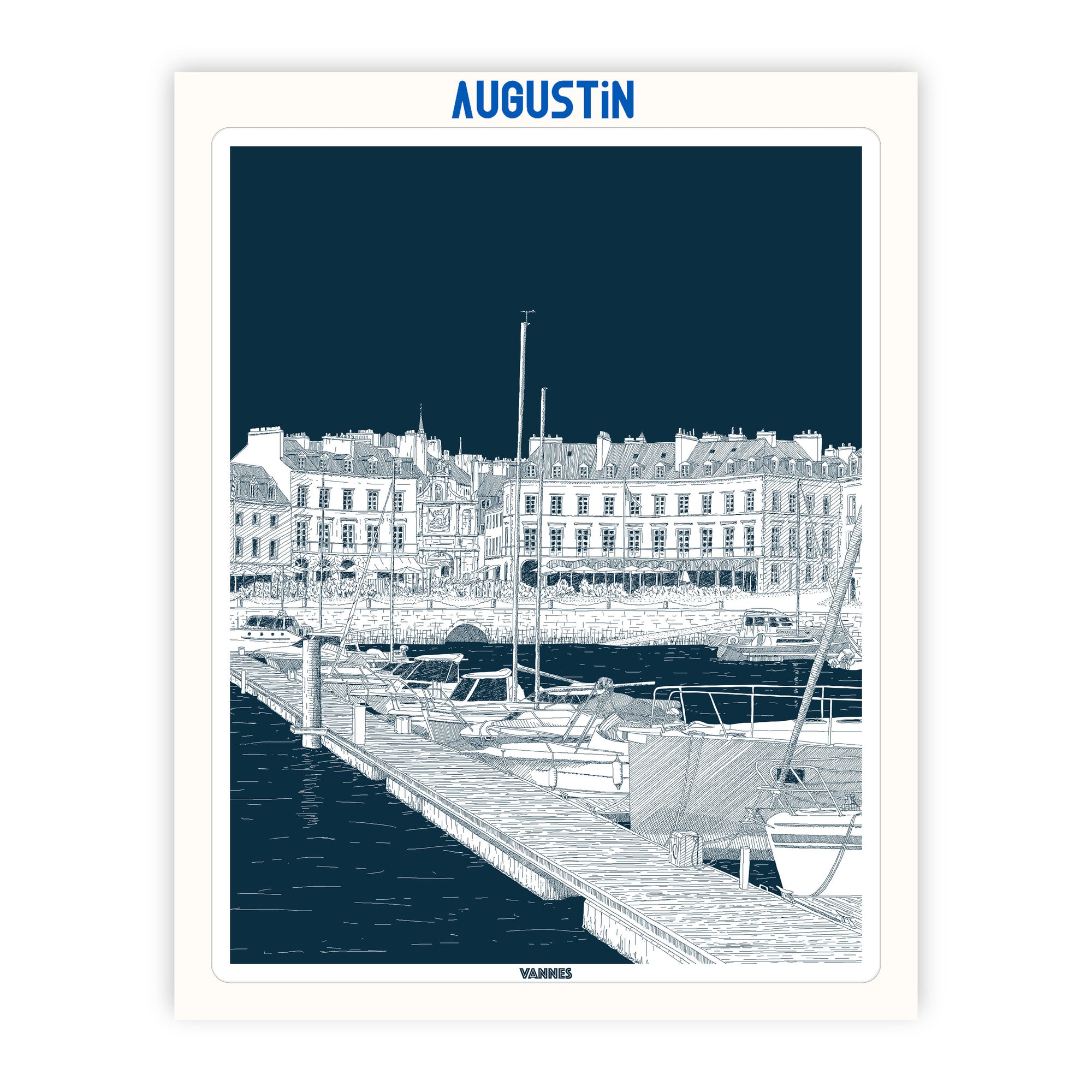Vannes Port - affiche
