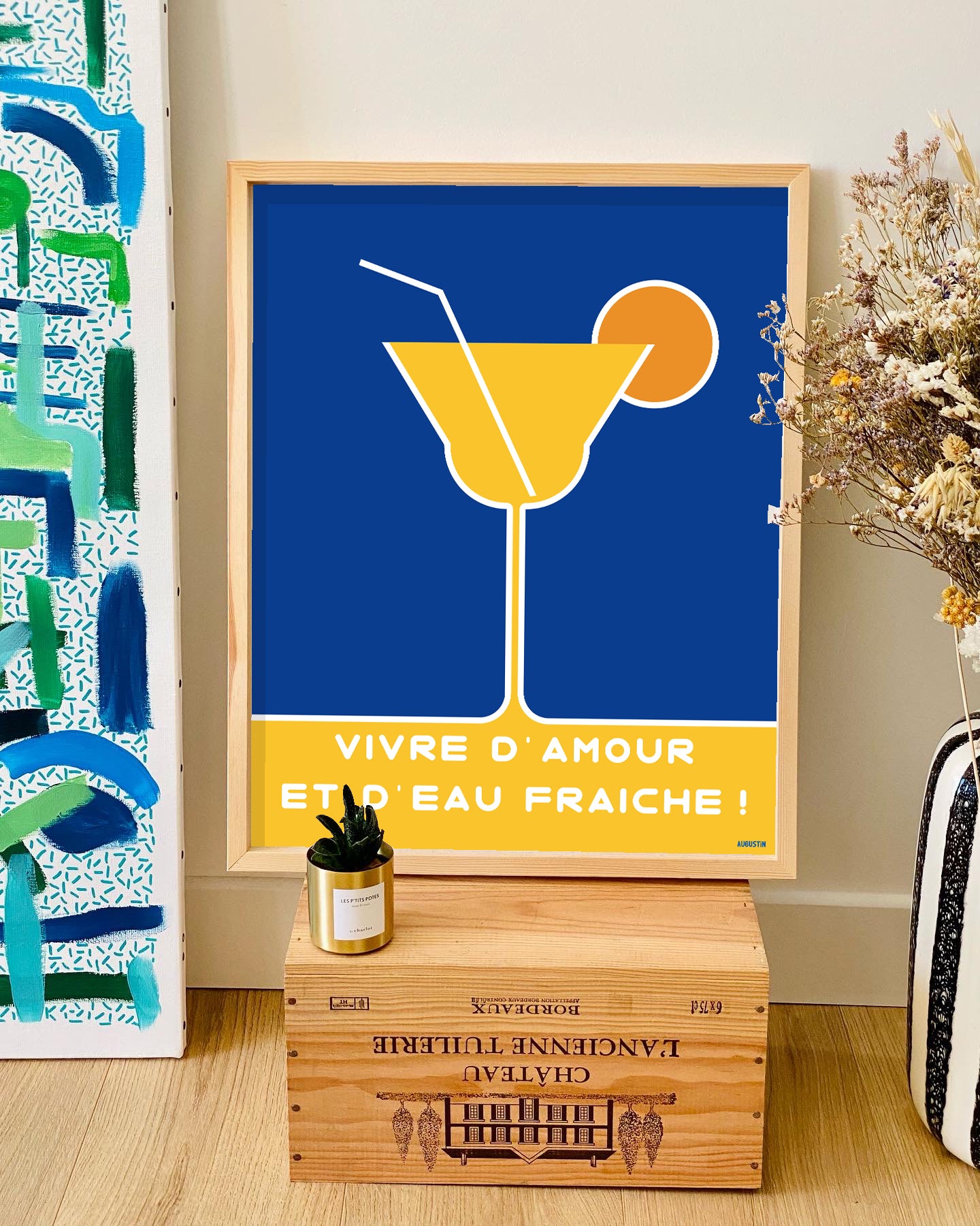 Vivre d'amour - affiche