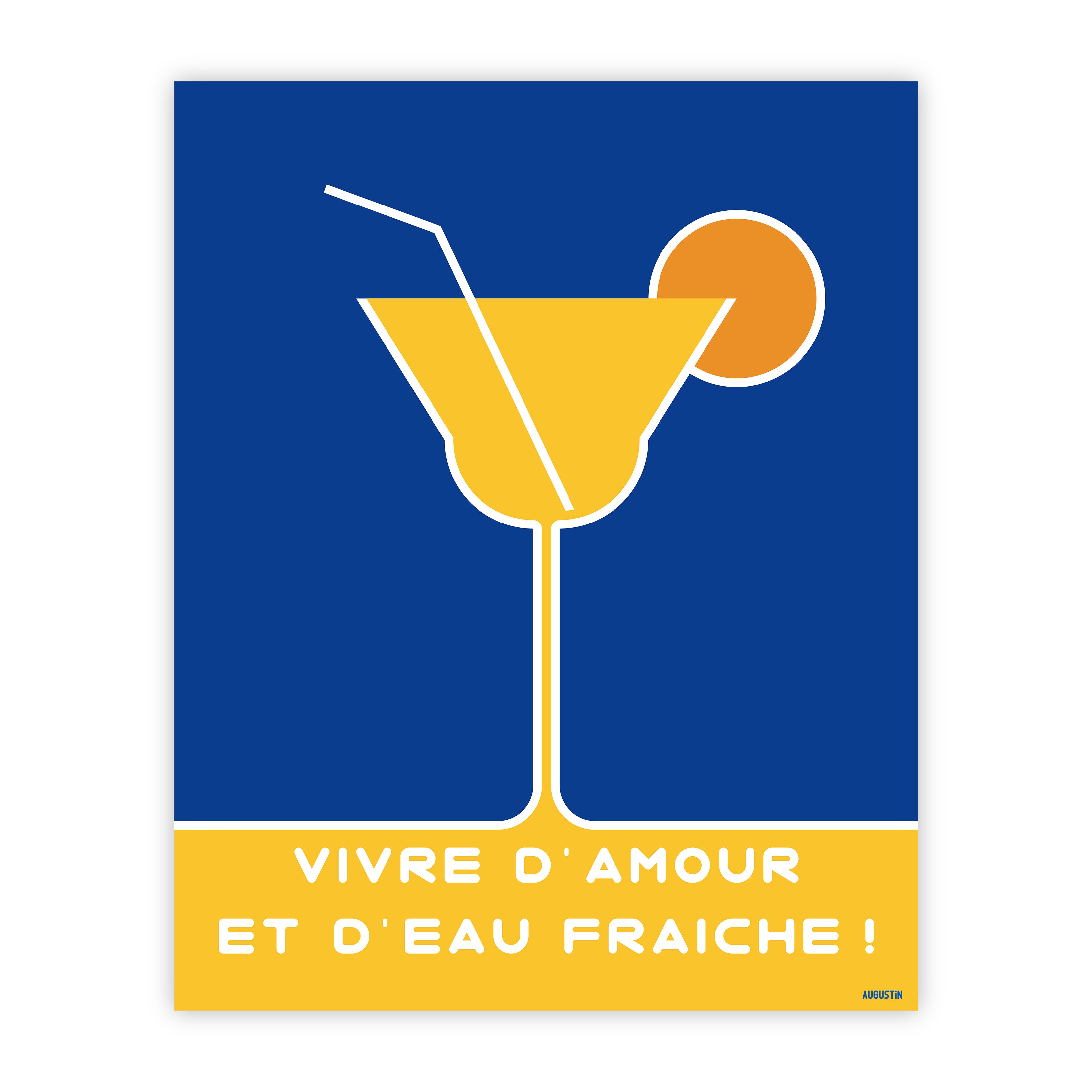 Vivre d'amour - affiche