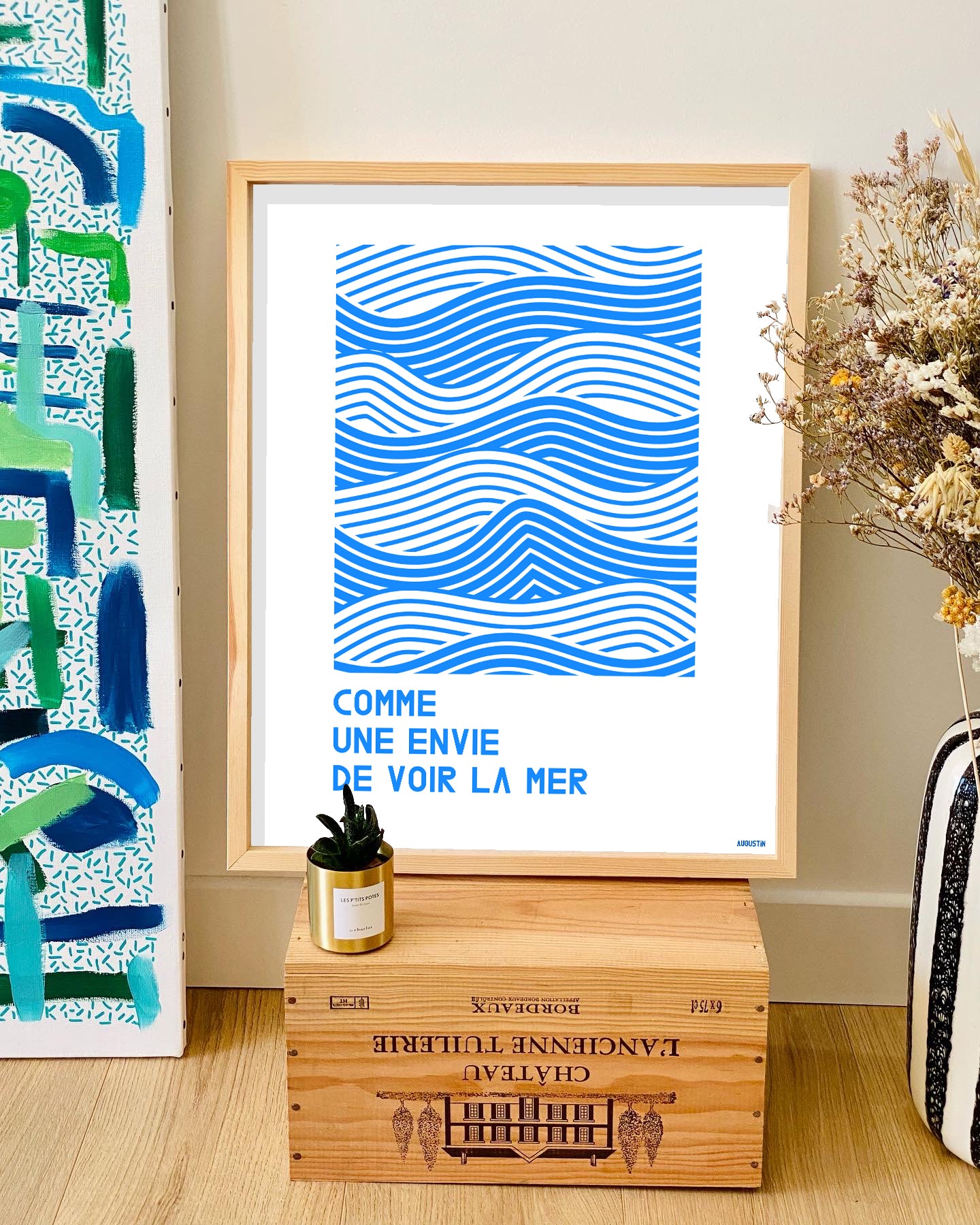 Voir la mer - affiche