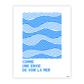 Voir la mer - affiche