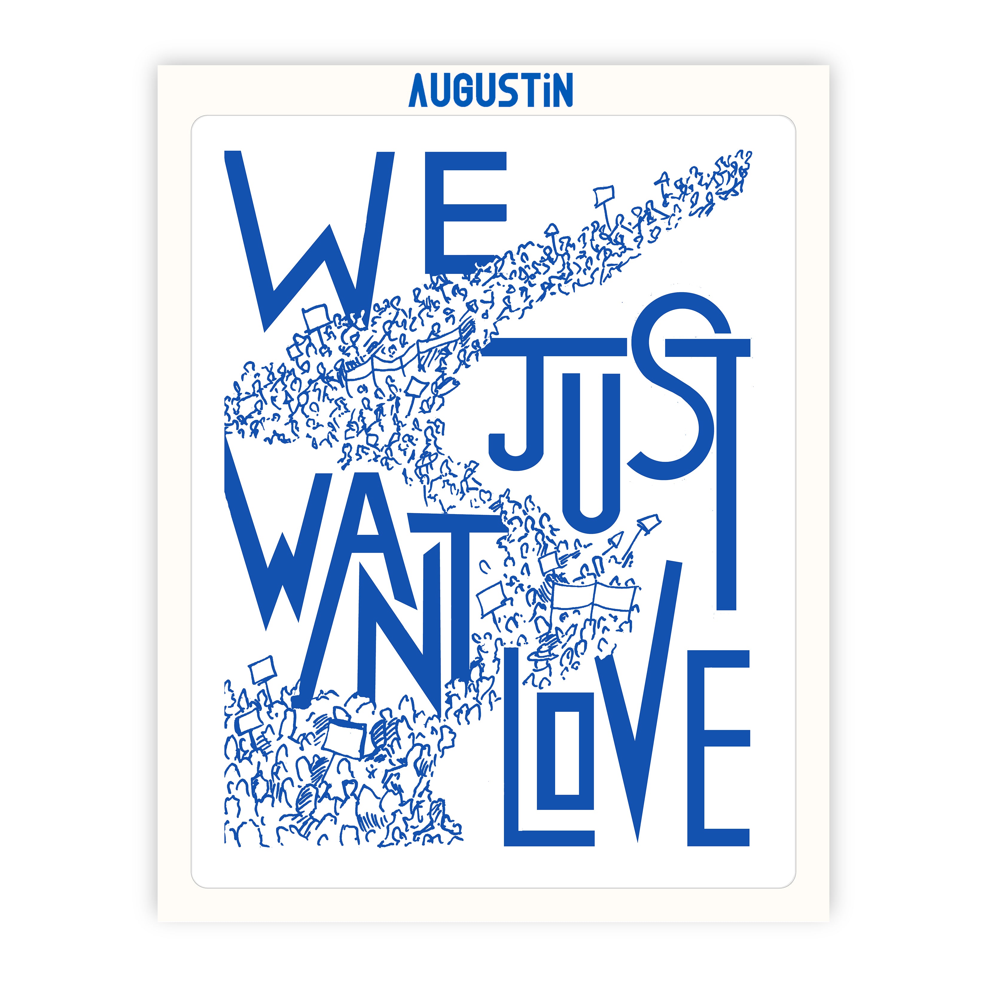 We just want love - affiche