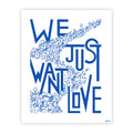 We just want love - affiche