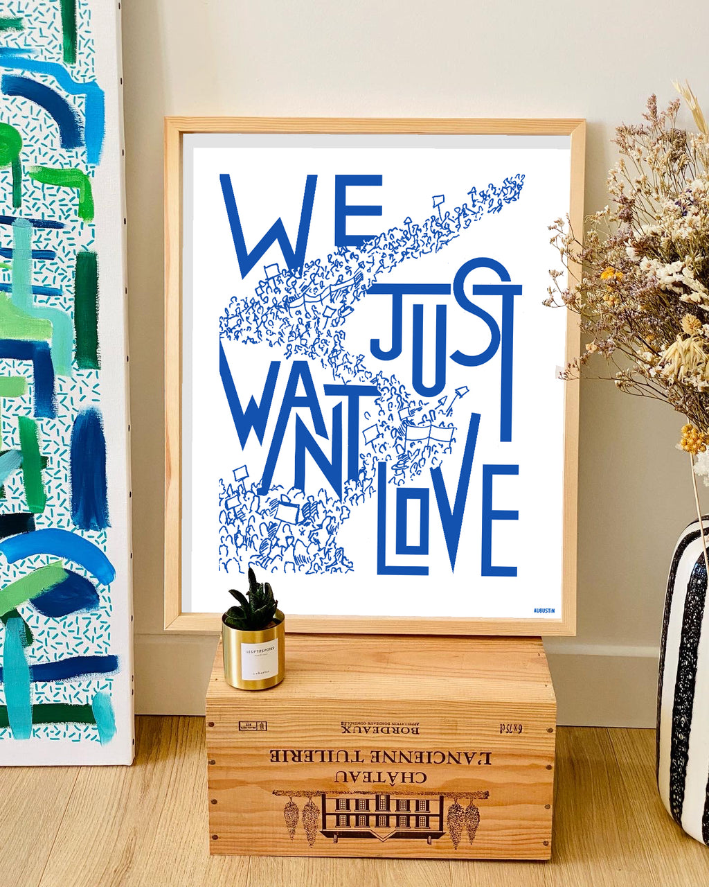 We just want love - affiche