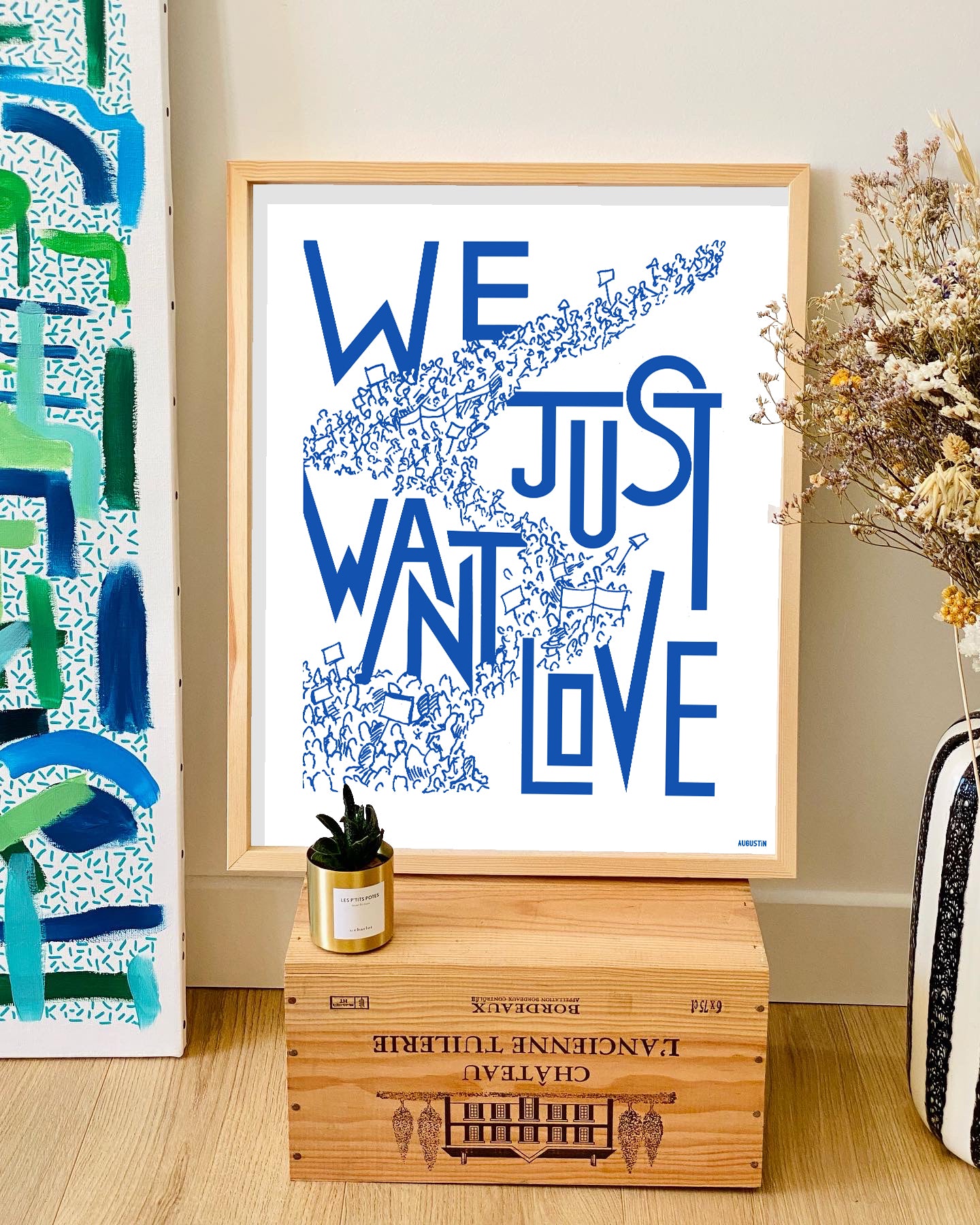 We just want love - affiche