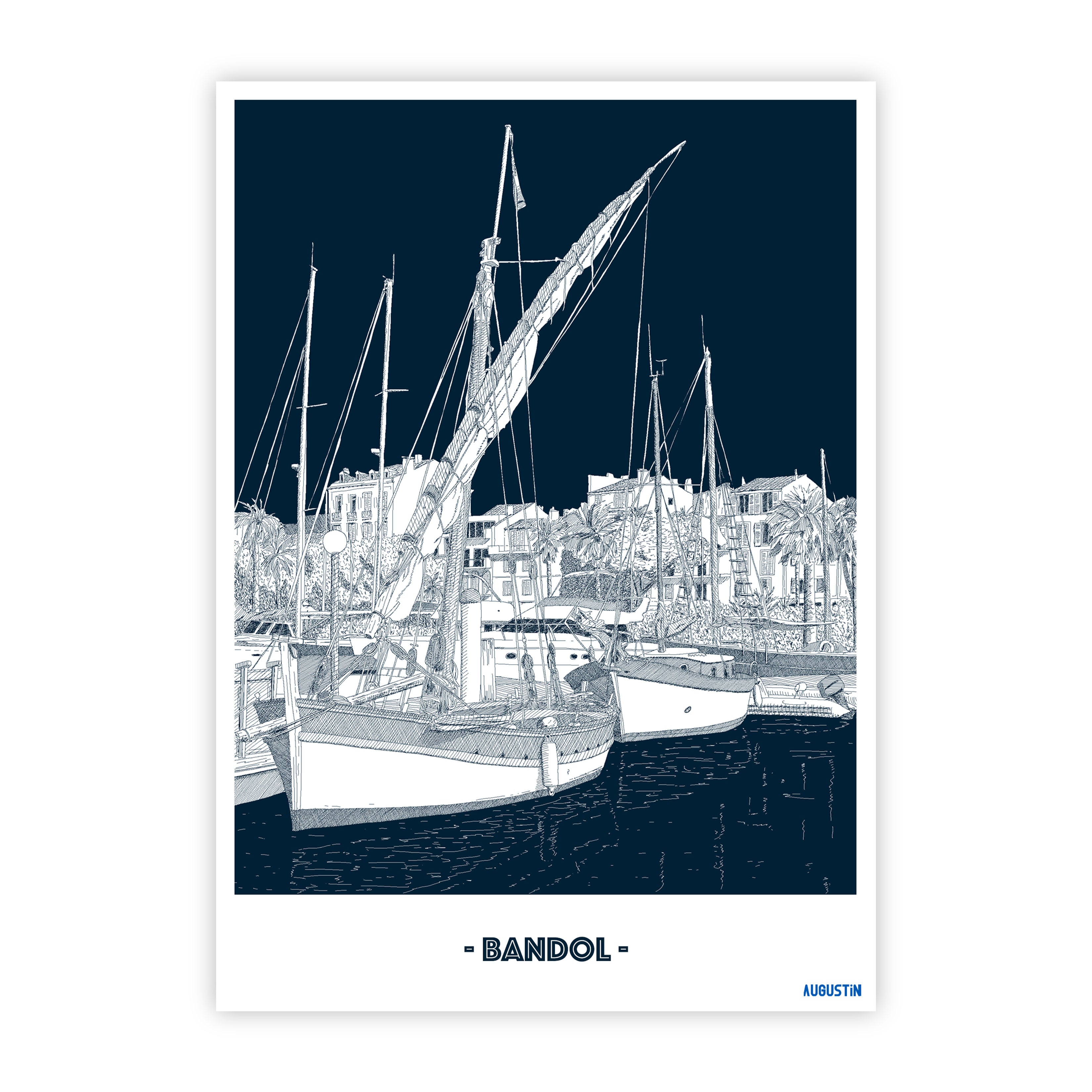 Bandol - carte postale