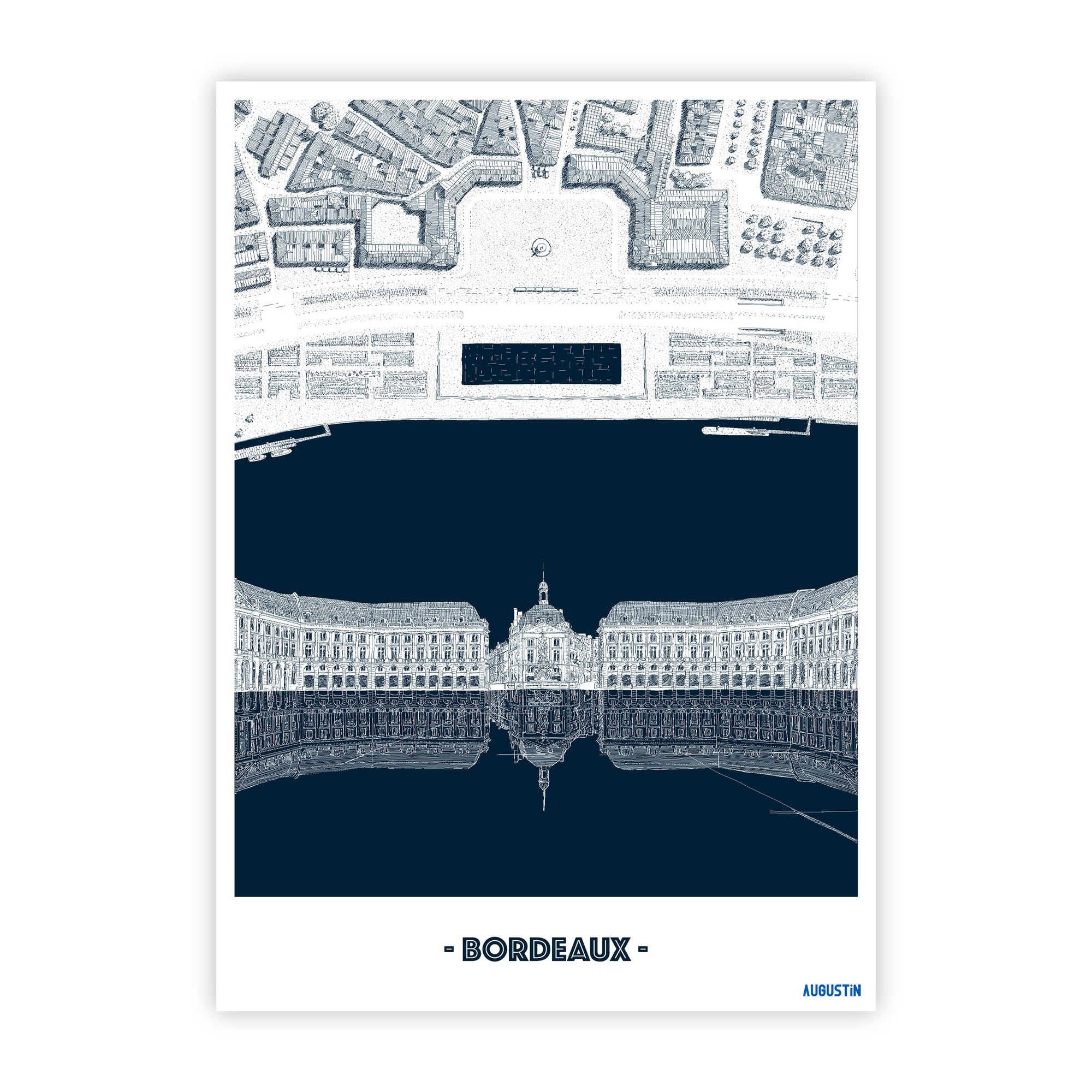 Bordeaux - carte postale
