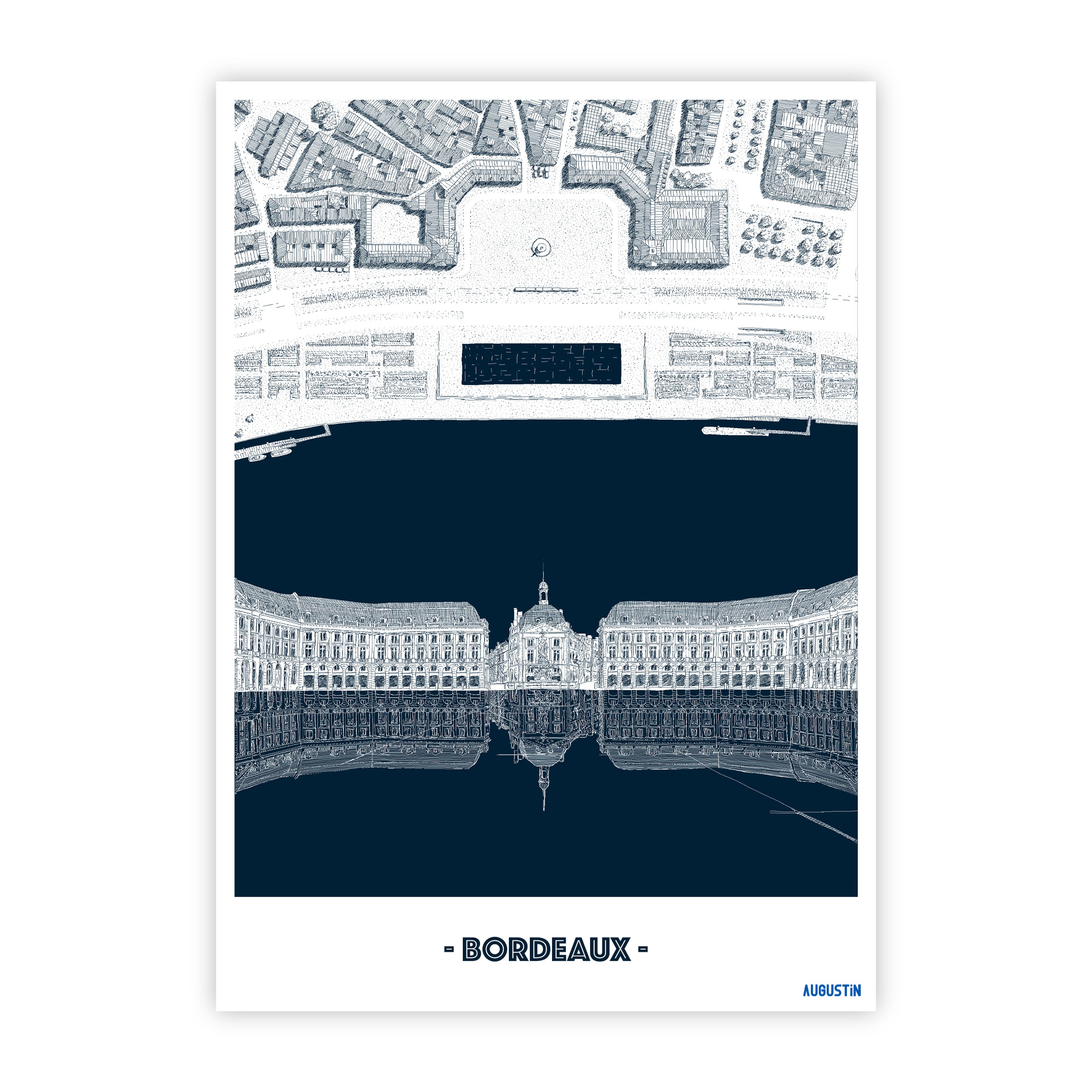 Bordeaux - carte postale