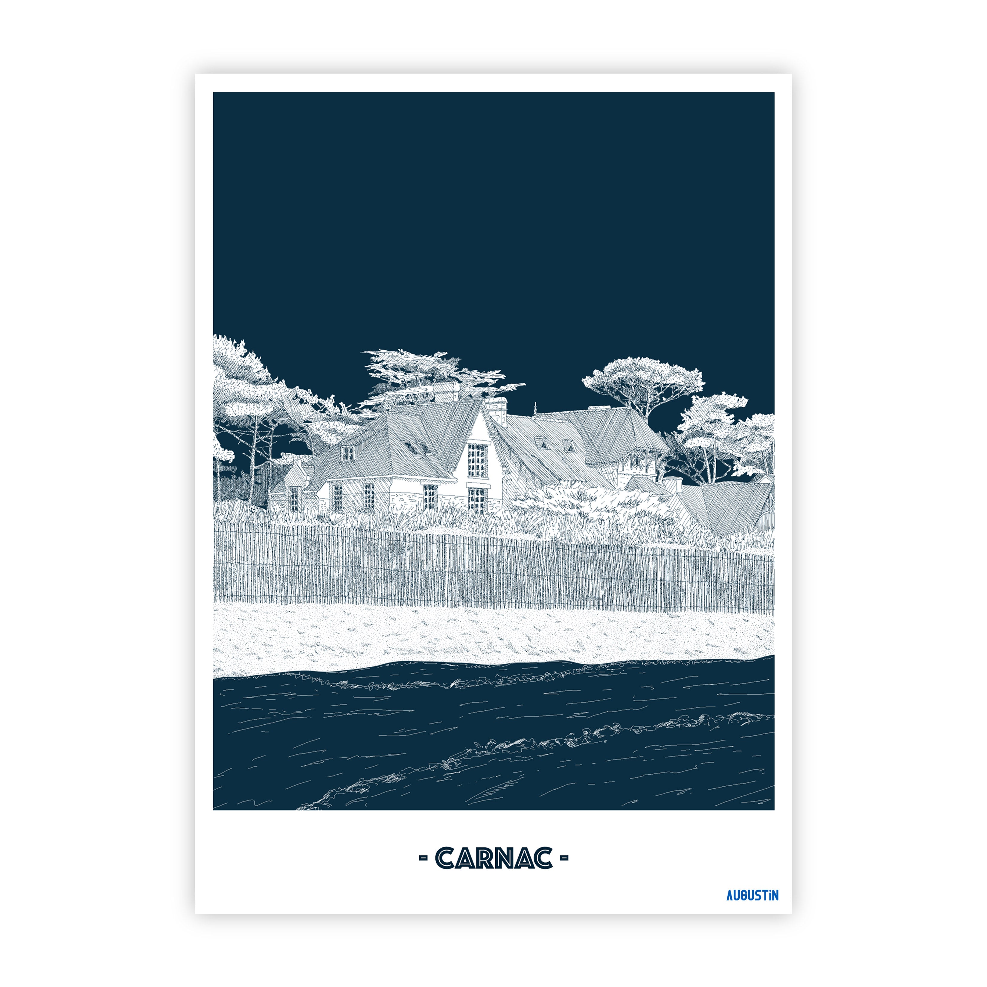 Carnac - carte postale