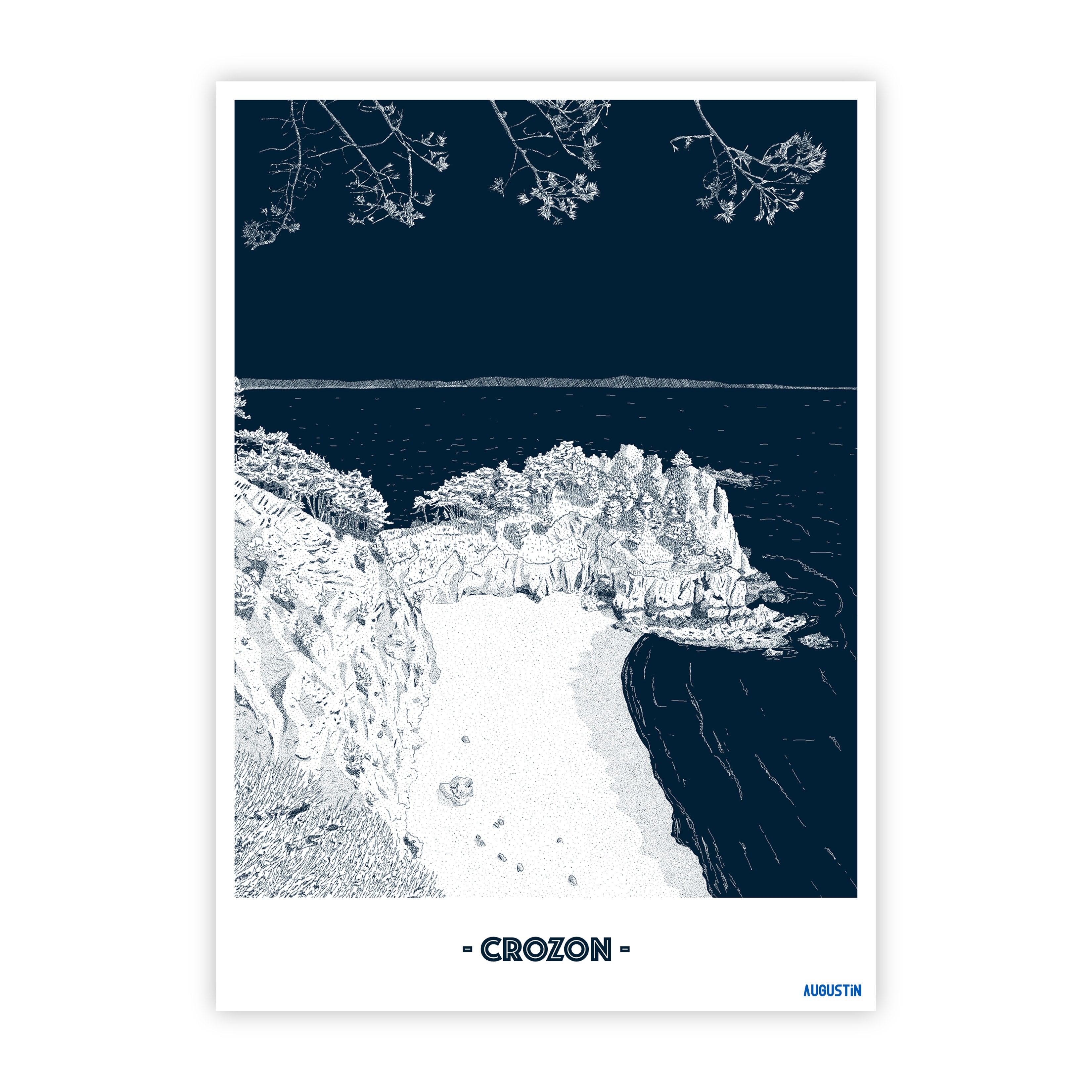 Crozon - carte postale