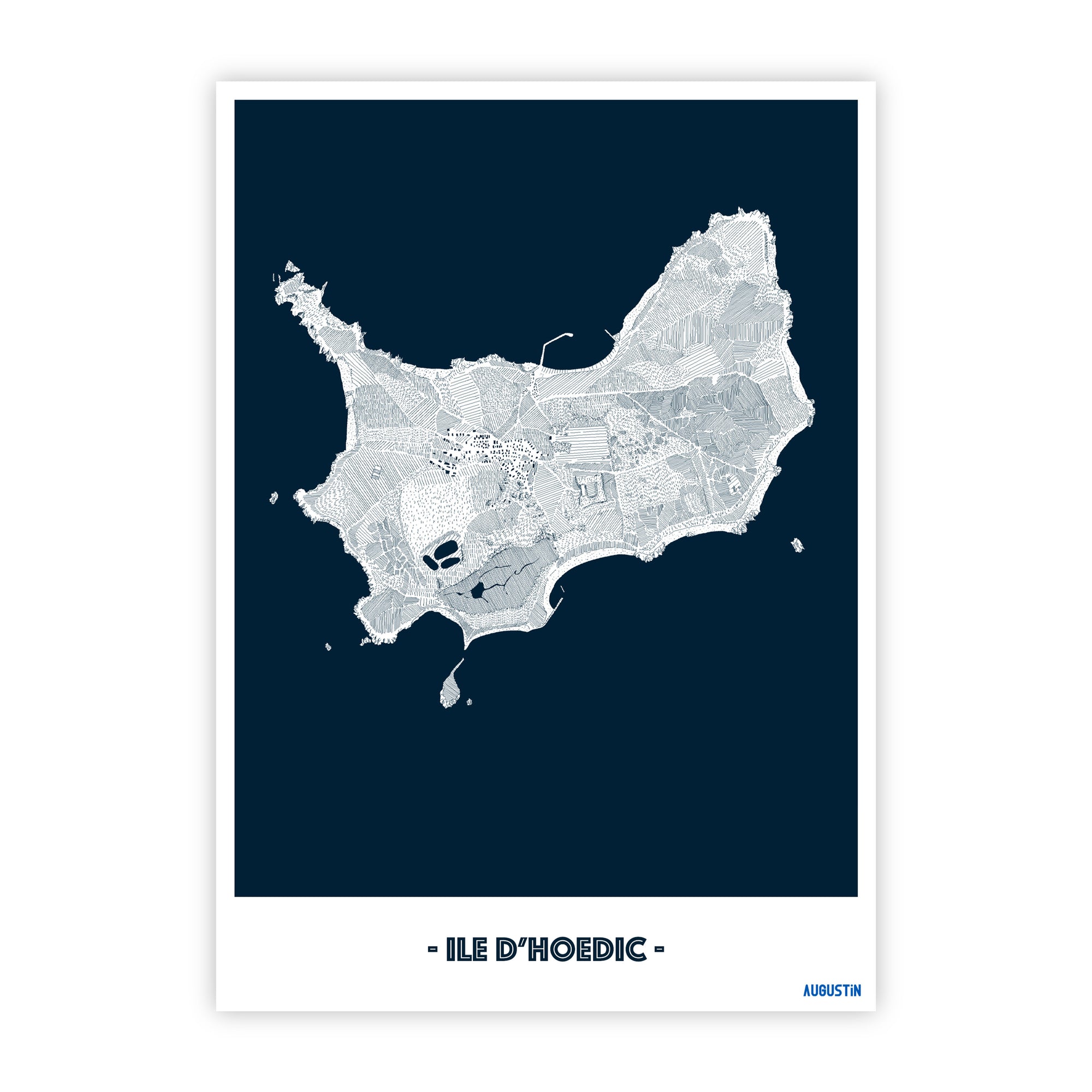 Ile d'Hoedic - carte postale