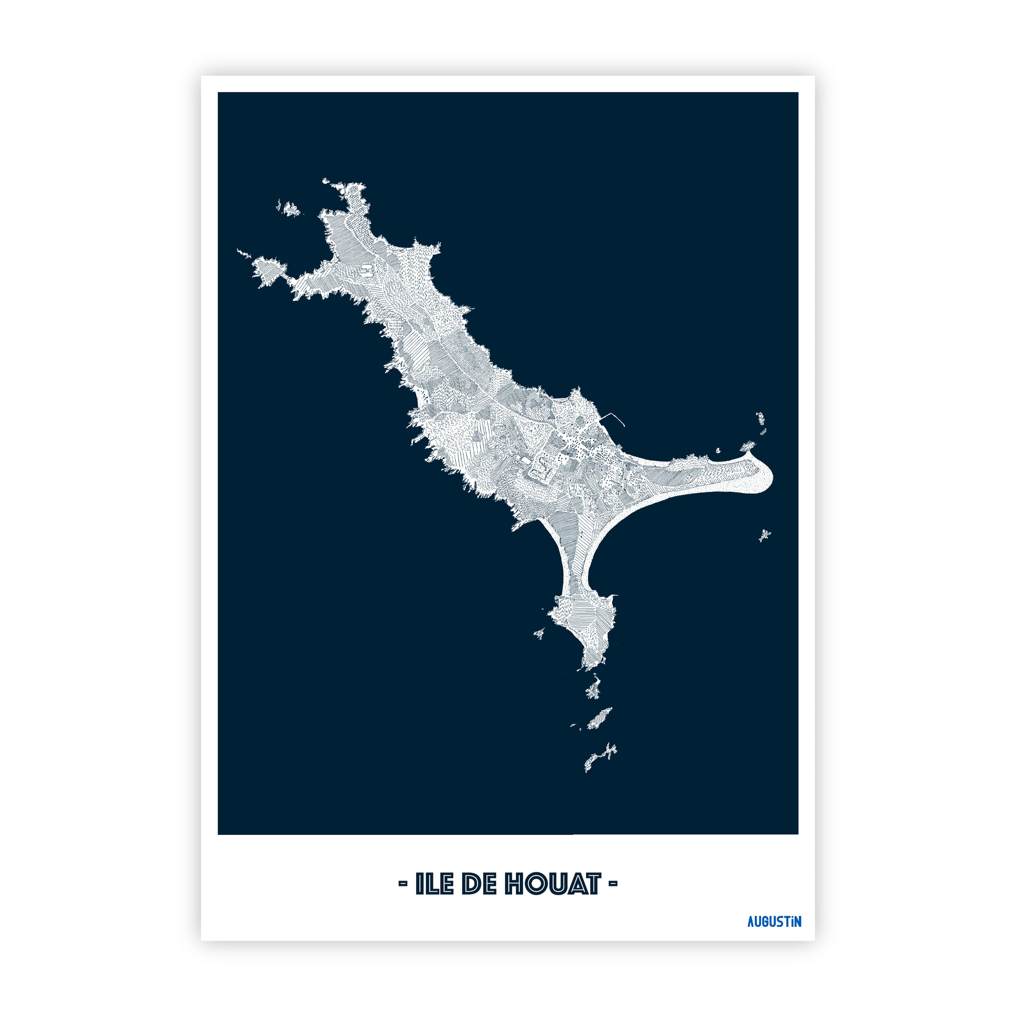 Ile de Houat - carte postale