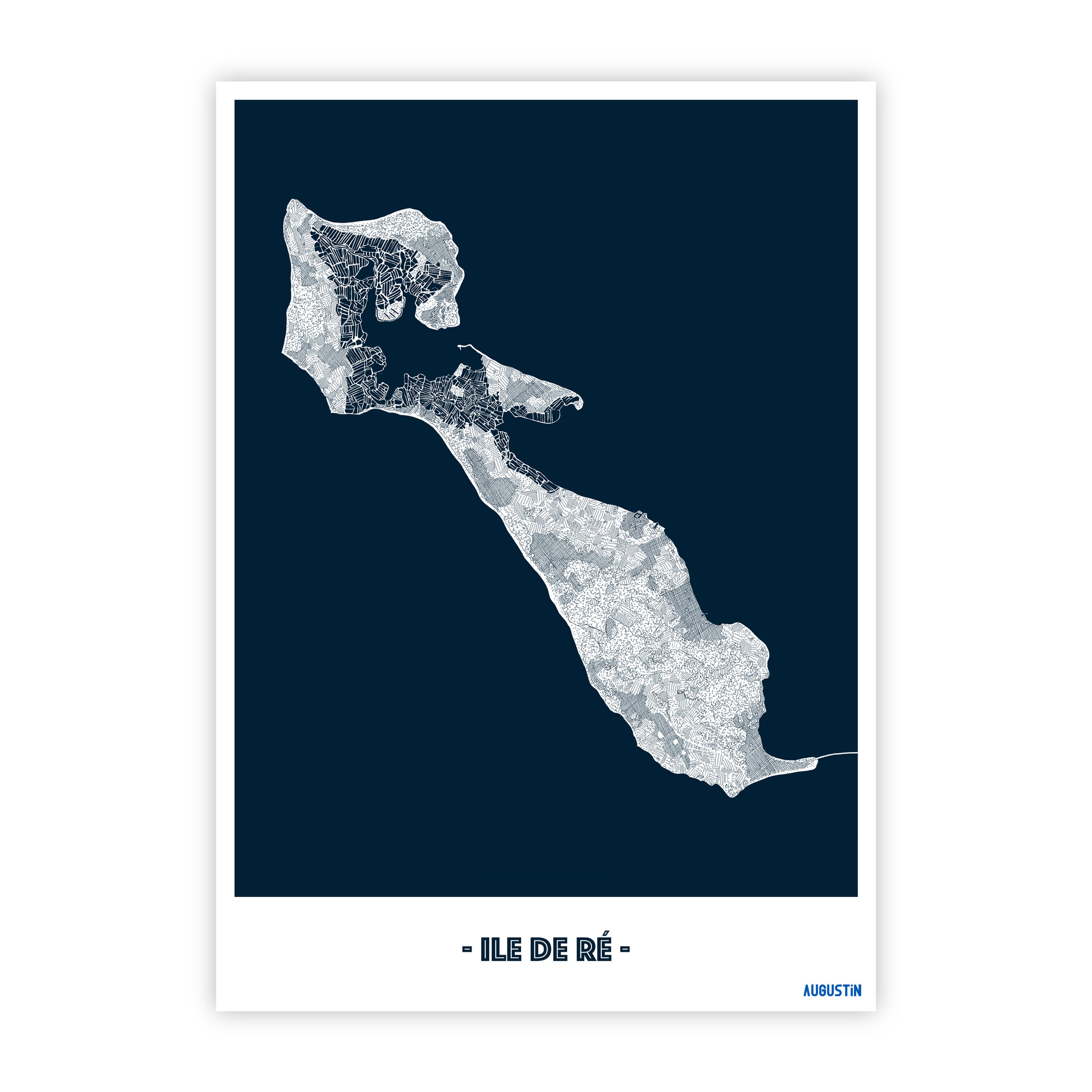 Ile de Ré - carte postale