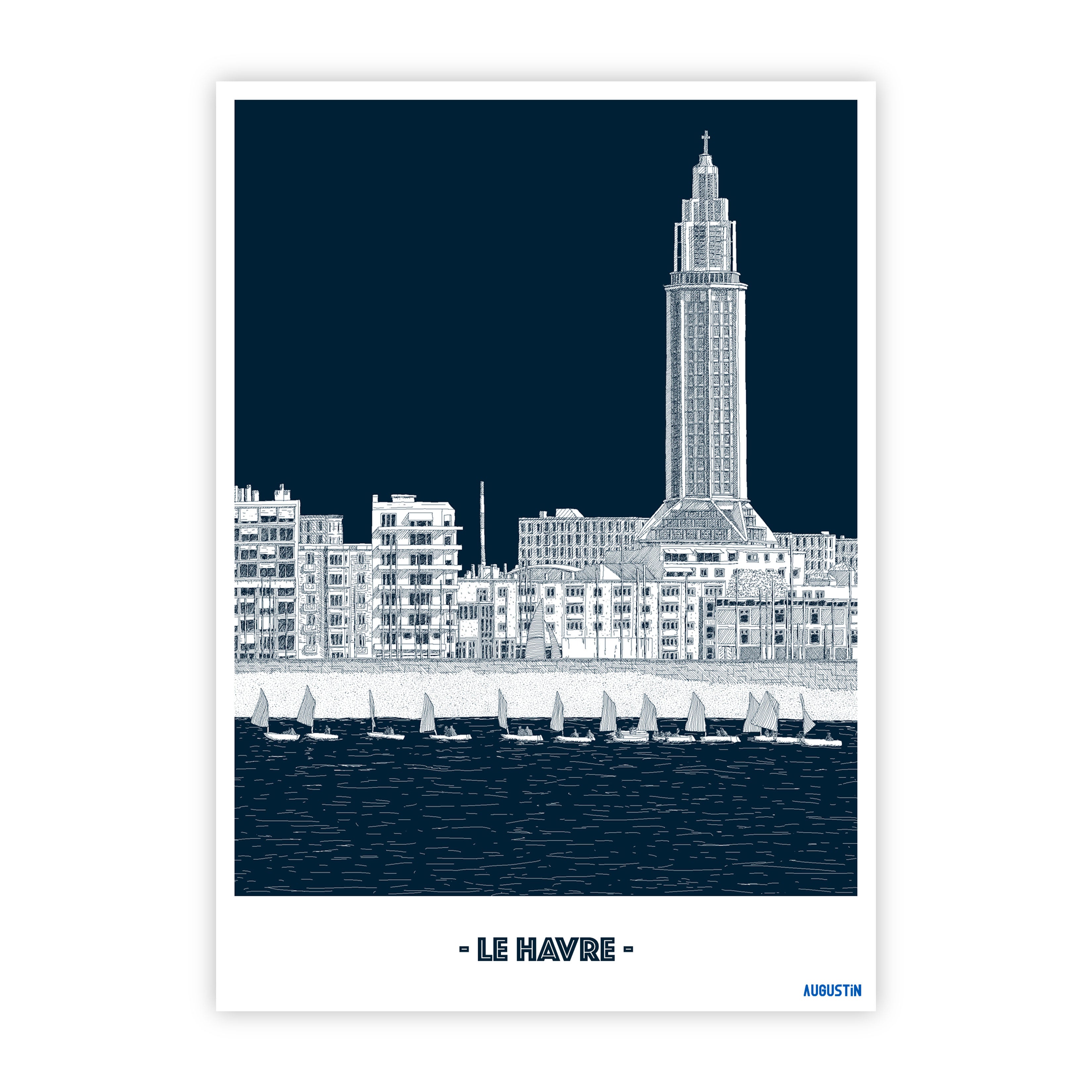 Le Havre - carte postale