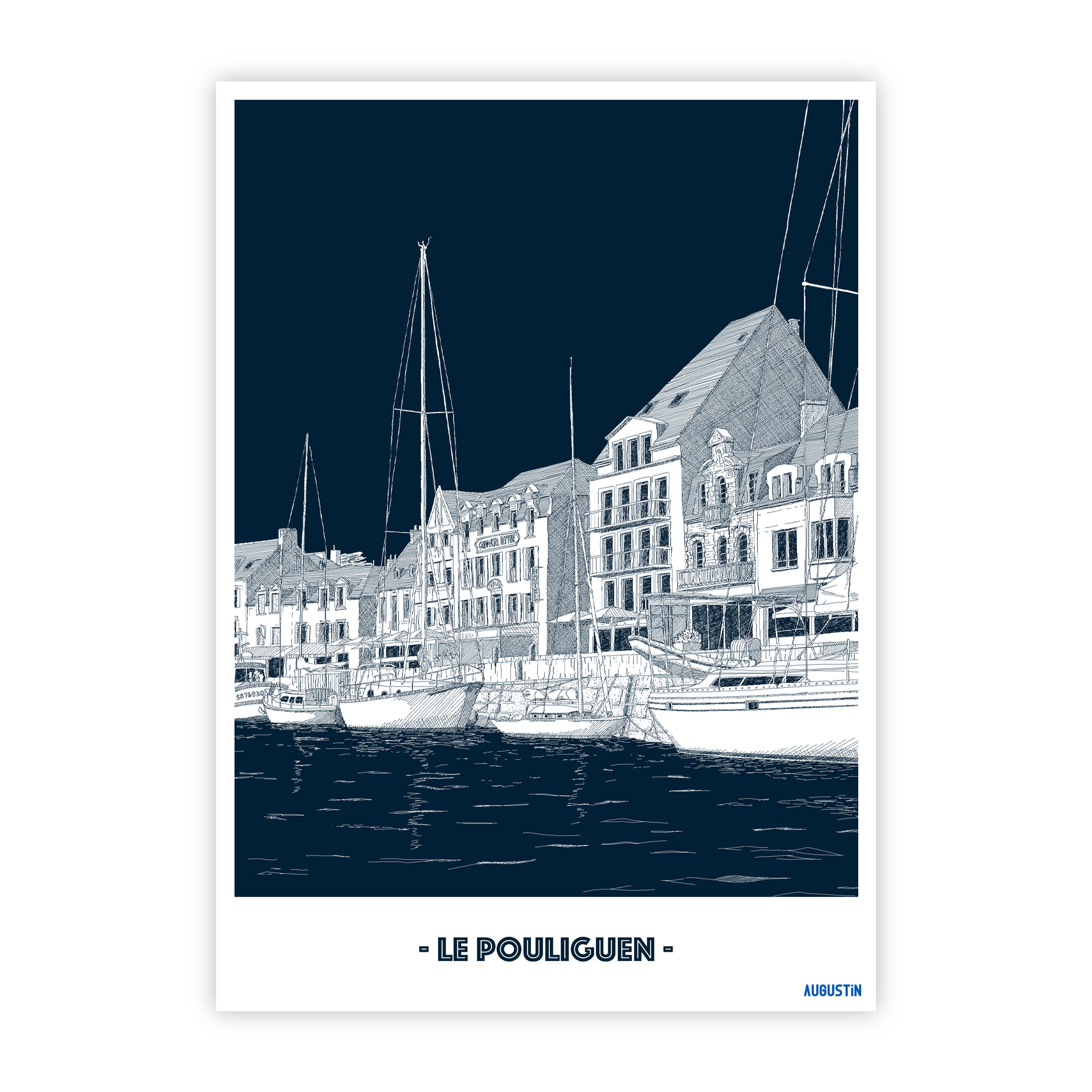 Le Pouliguen - carte postale
