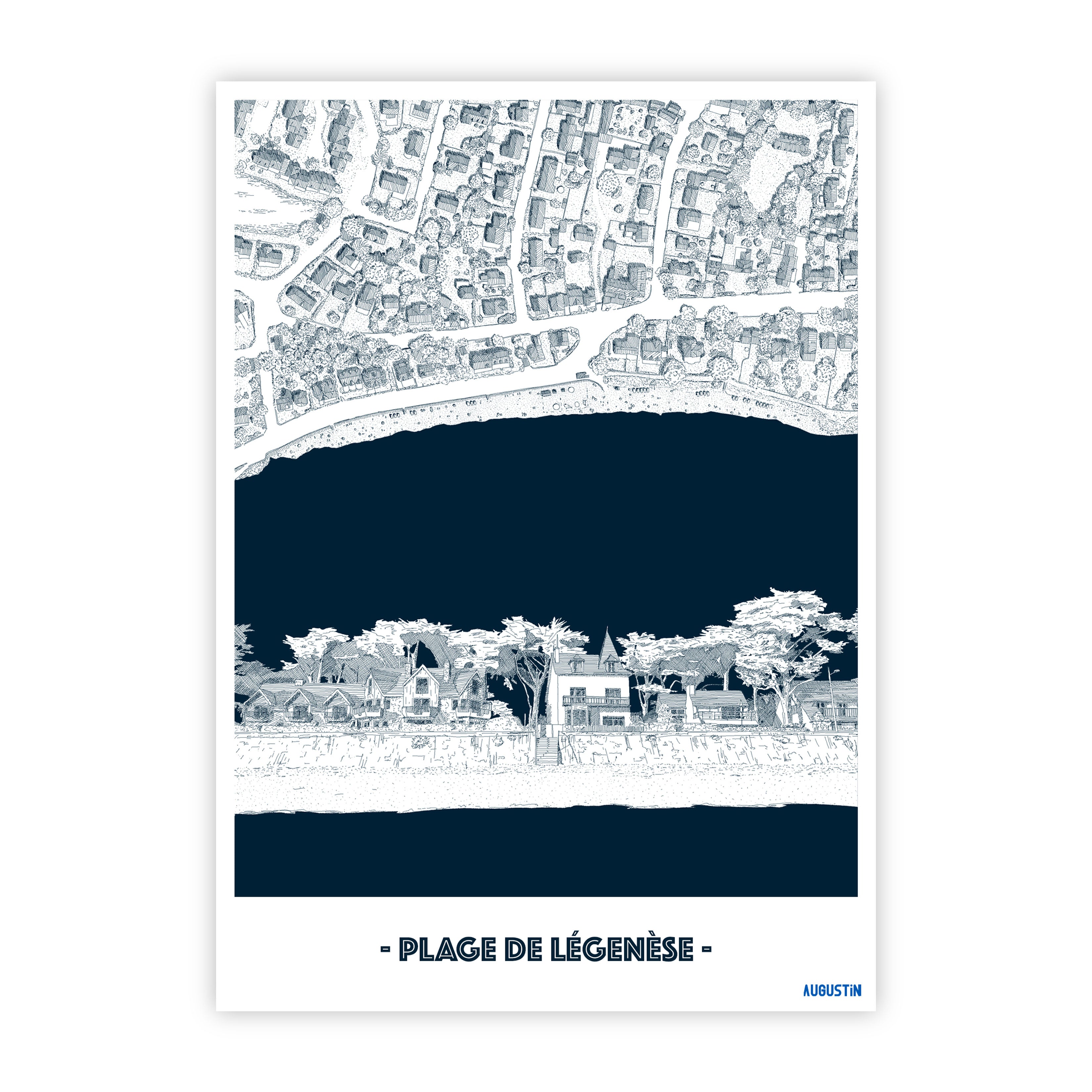 Légenèse - carte postale